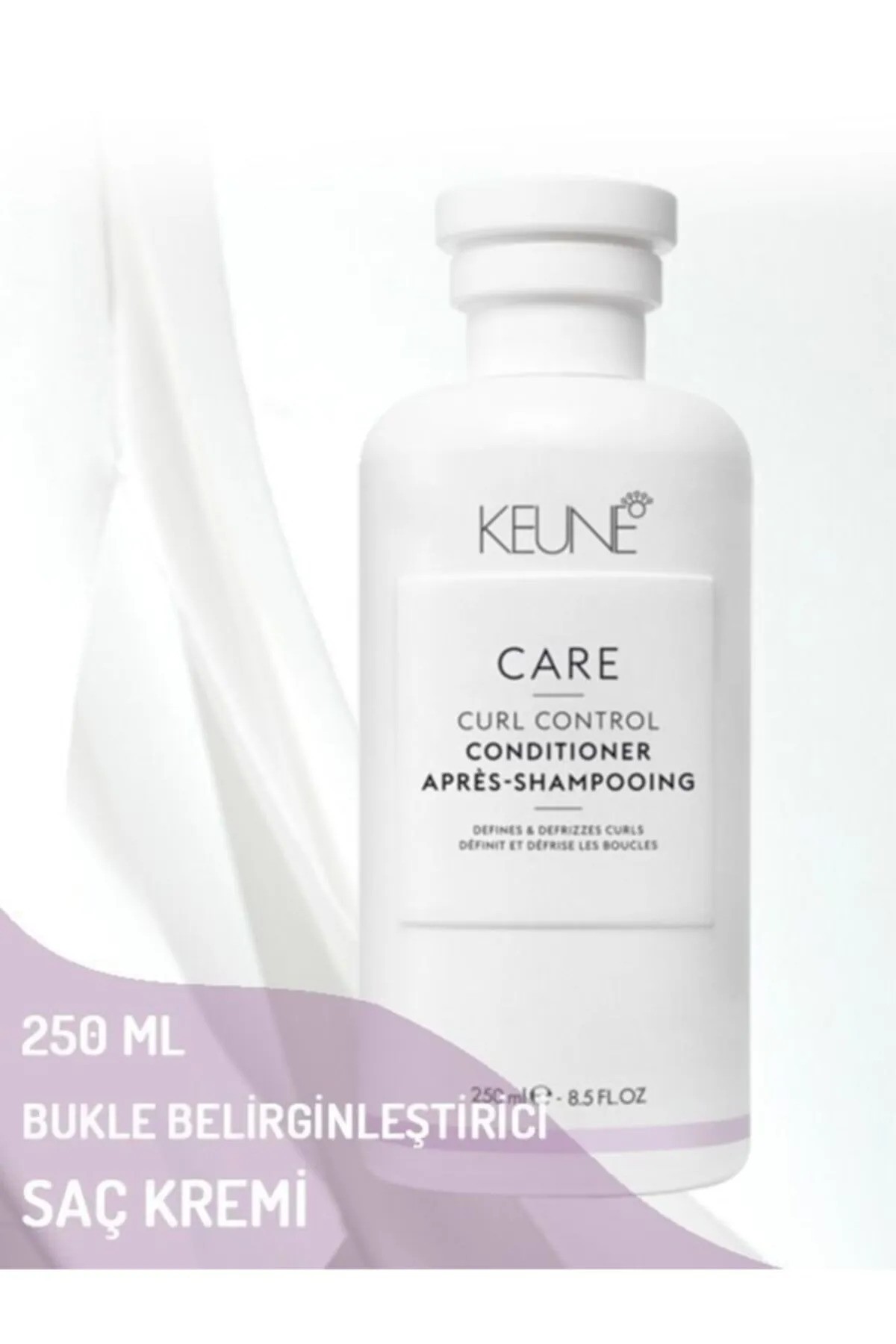 Keune  Care Curl Control Conditioner - Kıvırıcık ve Dalgalı Saçlar İçin Bukle Belirginleştirici Saç Kremi 250 ml