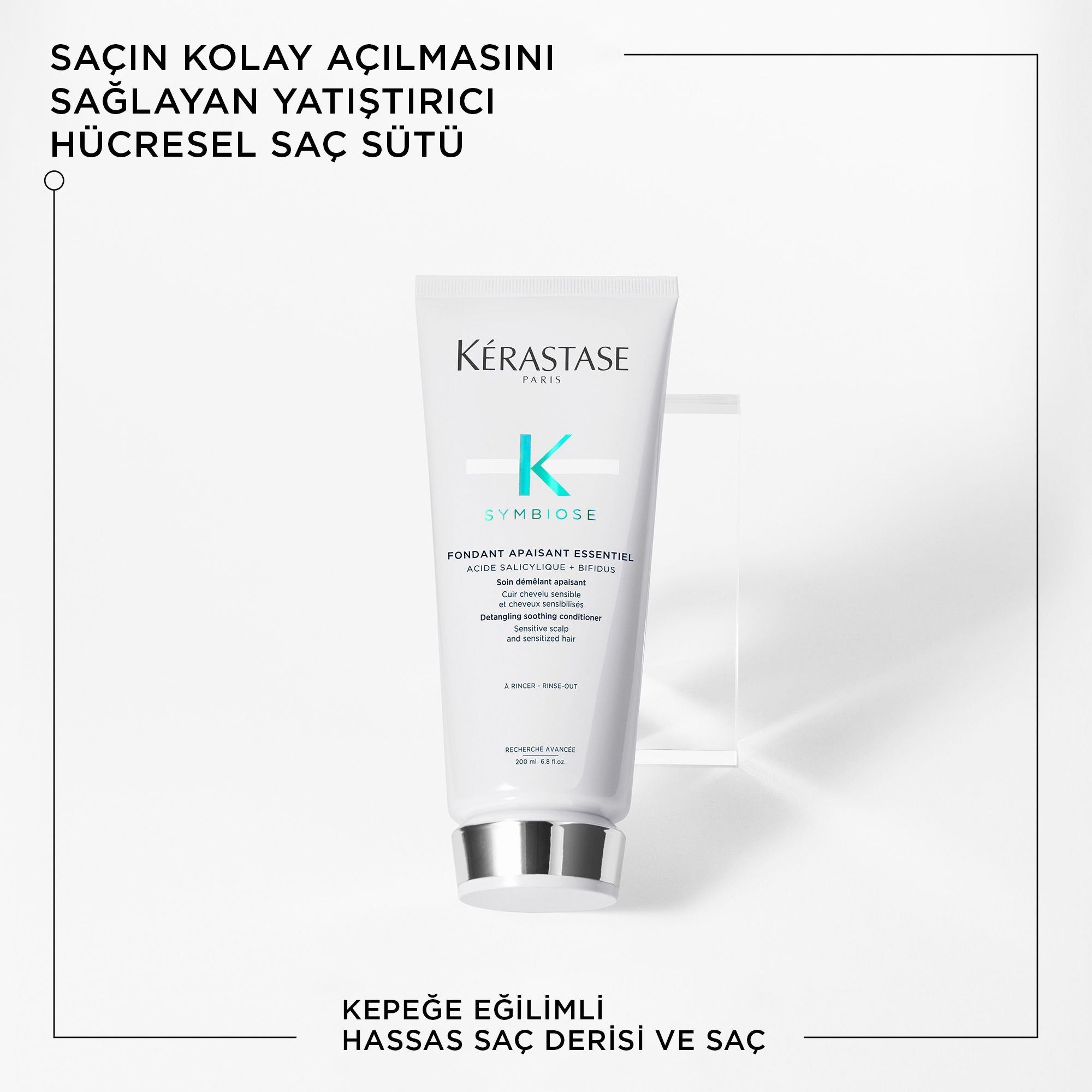 Kerastase Symbiose  Hassas Saç Derisi ve Kepeğe Eğilimli Saçlar İçin Saç Bakım Kremi 200 ml