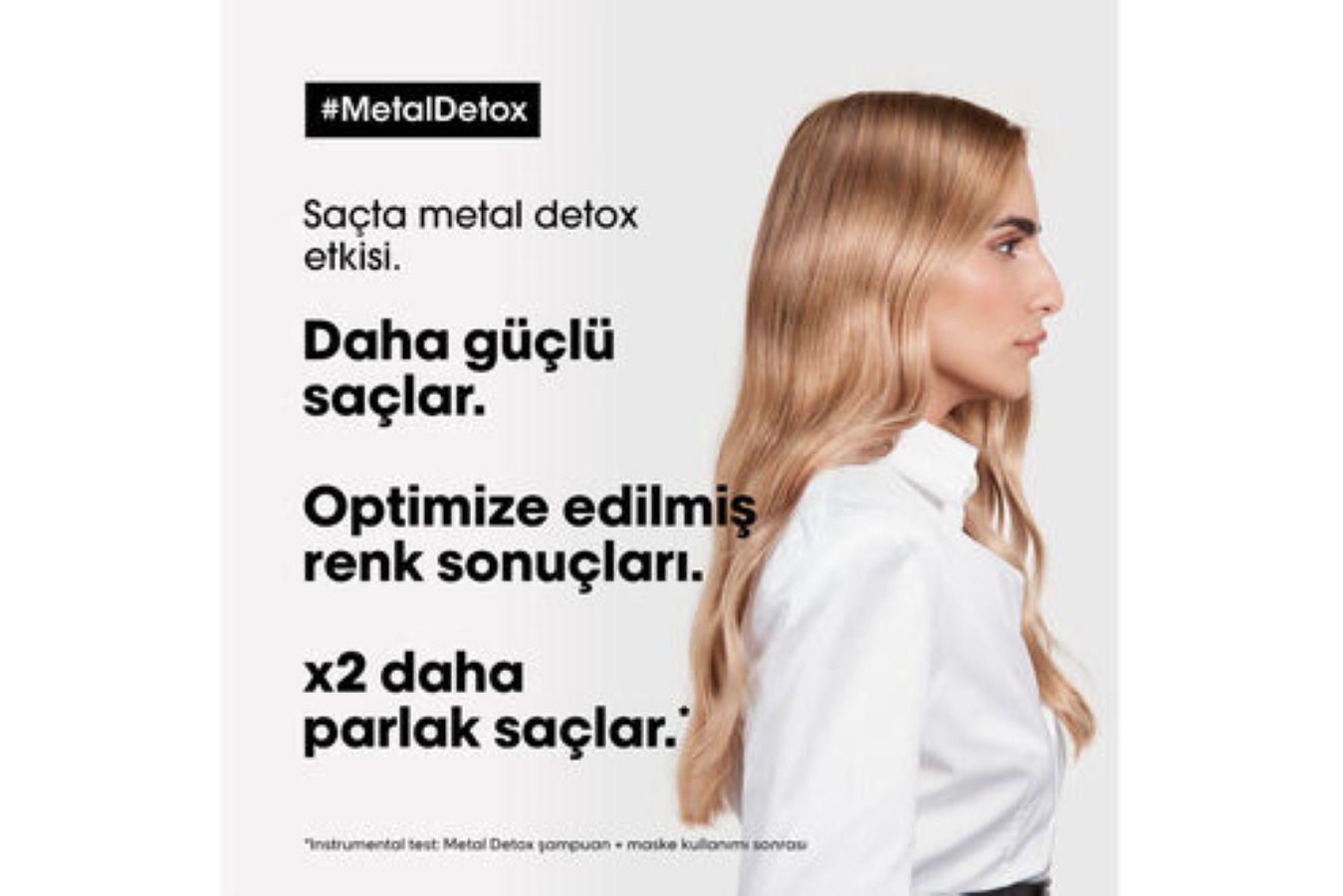 L'oreal Professionnel Serie Expert Metal Detox Renkli Ve Açıcı Ile Işlem Görmüş Saçlar Için Metal Karşıtı Şampuan 300 ml