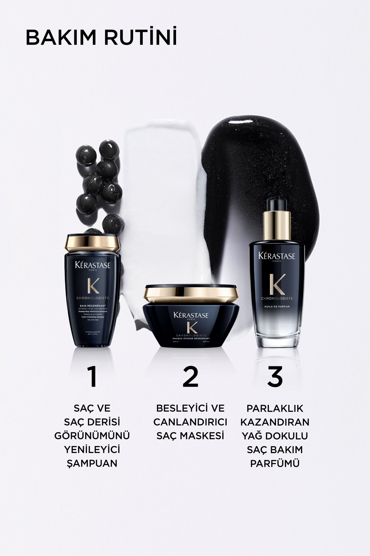 Kerastase Chronologiste Bain Régénérant Nemlendirici ve Yenileyici Saç Bakım Şampuan  250 ml