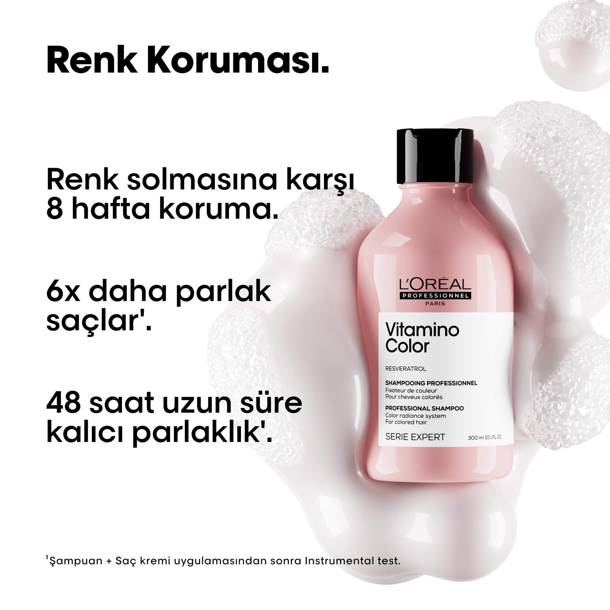 L'oreal Professionnel Serie Expert Vitamino Color Boyalı Saçlar Için Renk Koruyucu Şampuan 300ml