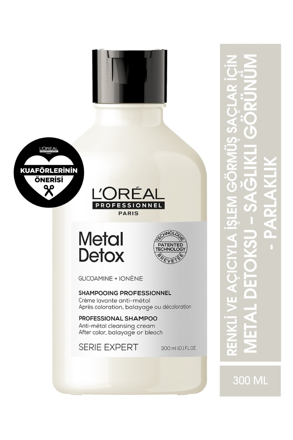 L'oreal Professionnel Serie Expert Metal Detox Renkli Ve Açıcı Ile Işlem Görmüş Saçlar Için Metal Karşıtı Şampuan 300 ml