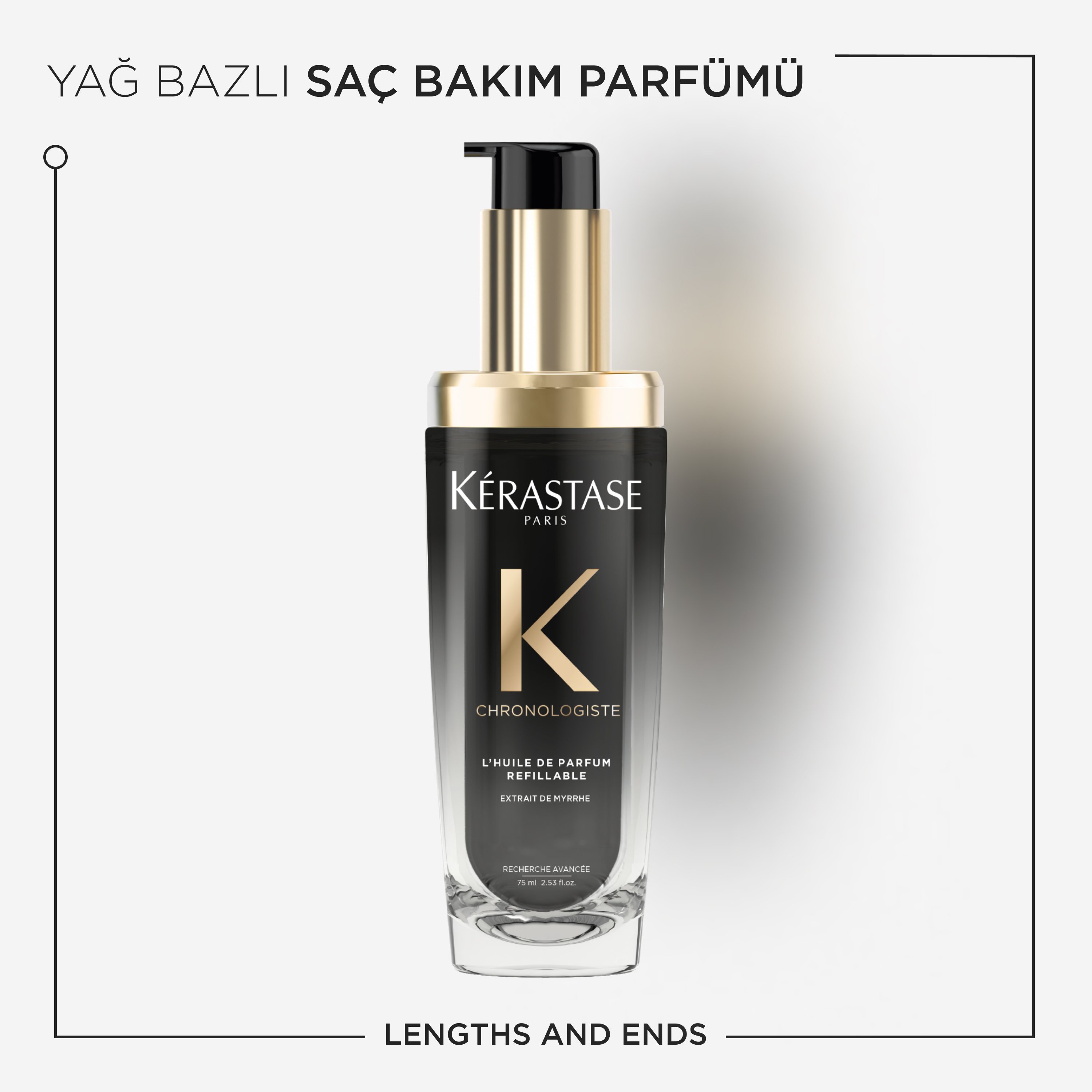 Kerastase Chronologiste Yeniden Doldurulabilir Parfümlü Besleyici Saç Bakım Yağı 75ml
