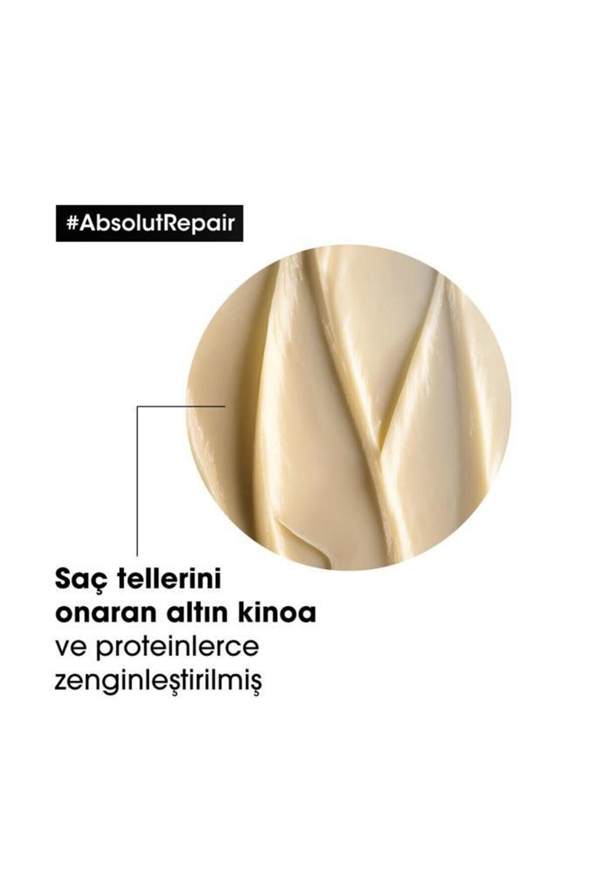 L'oreal Professionnel Serie Expert Absolut Repair Yıpranmış Saçlar Için Onarıcı Altın Maske 250ml