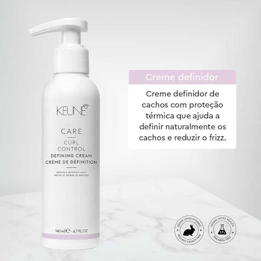 Keune Vegan Care Curl Control Defining Cream Bukle Belirginleştirici Durulanmayan Krem 140m