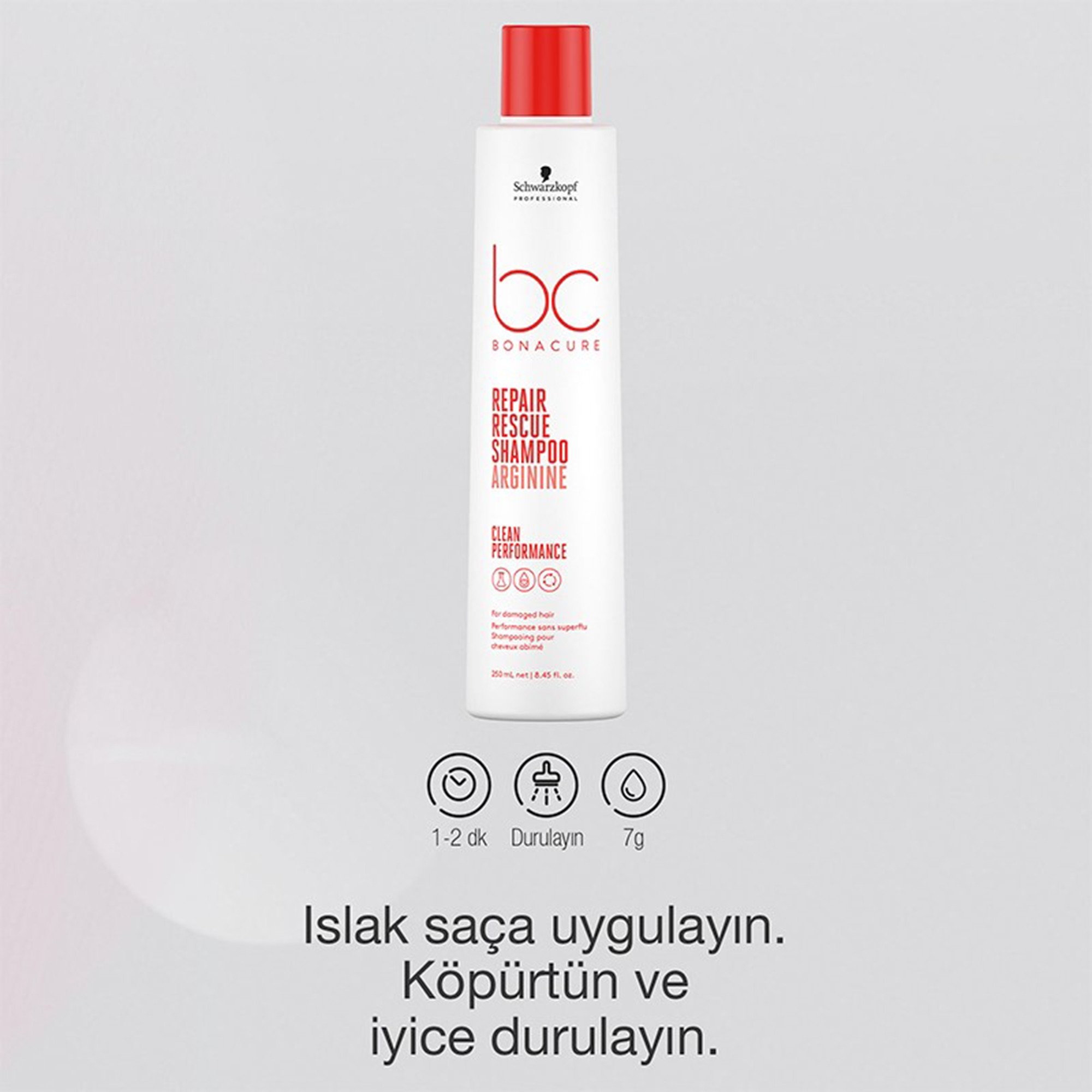 Bonacure Bc Clean Yıpranmış Saçlar İçin Acil Kurtarma Şampuanı 250ml