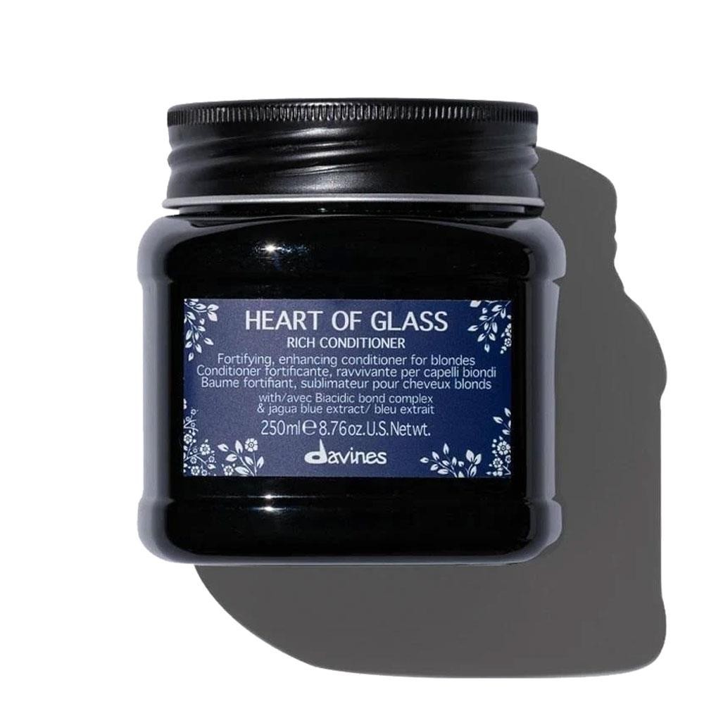 Davines Heart of Glass Rich Conditioner-Sarışınlar İçin Onarıcı-Güçlendirici Saç Kremi 250 ml