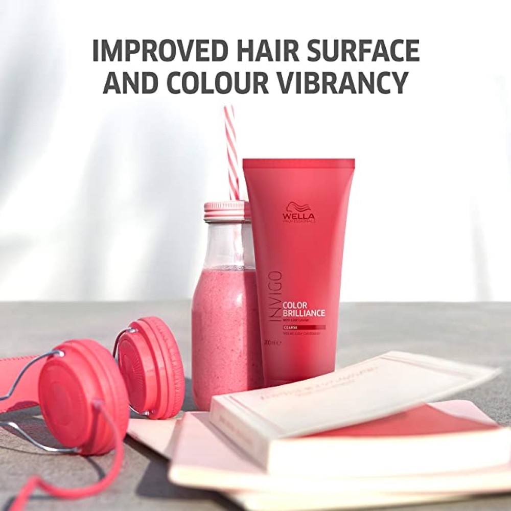 Wella Invigo Color Brilliance Coarse Boyalı Saçlar İçin Renk Canlandırıcı -Besleyici Saç Kremi 200Ml