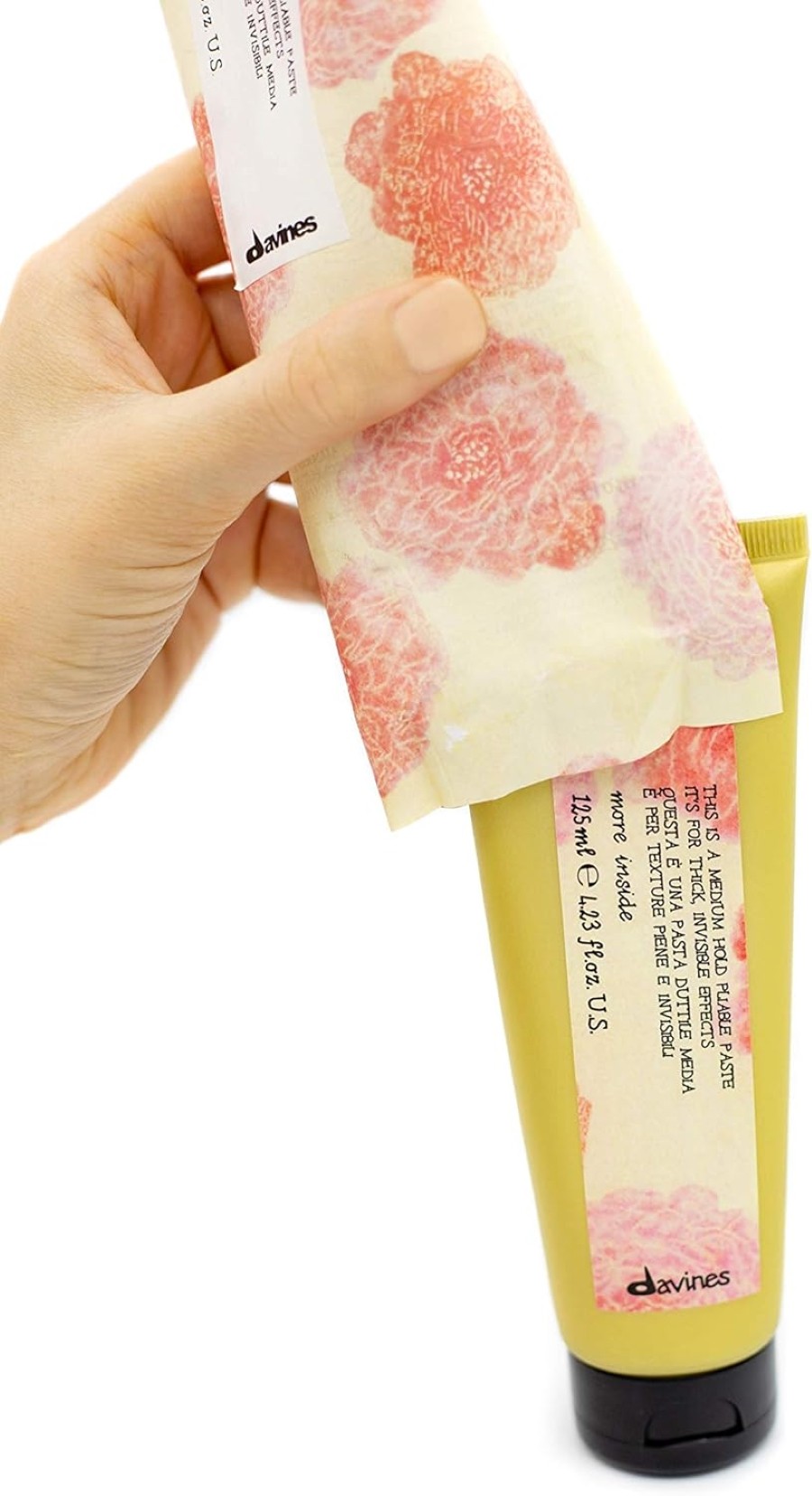 Davines More Inside Medium Hold Pliable Paste-Orta Tutuşlu Şekillendirici Jöle 125 ml 