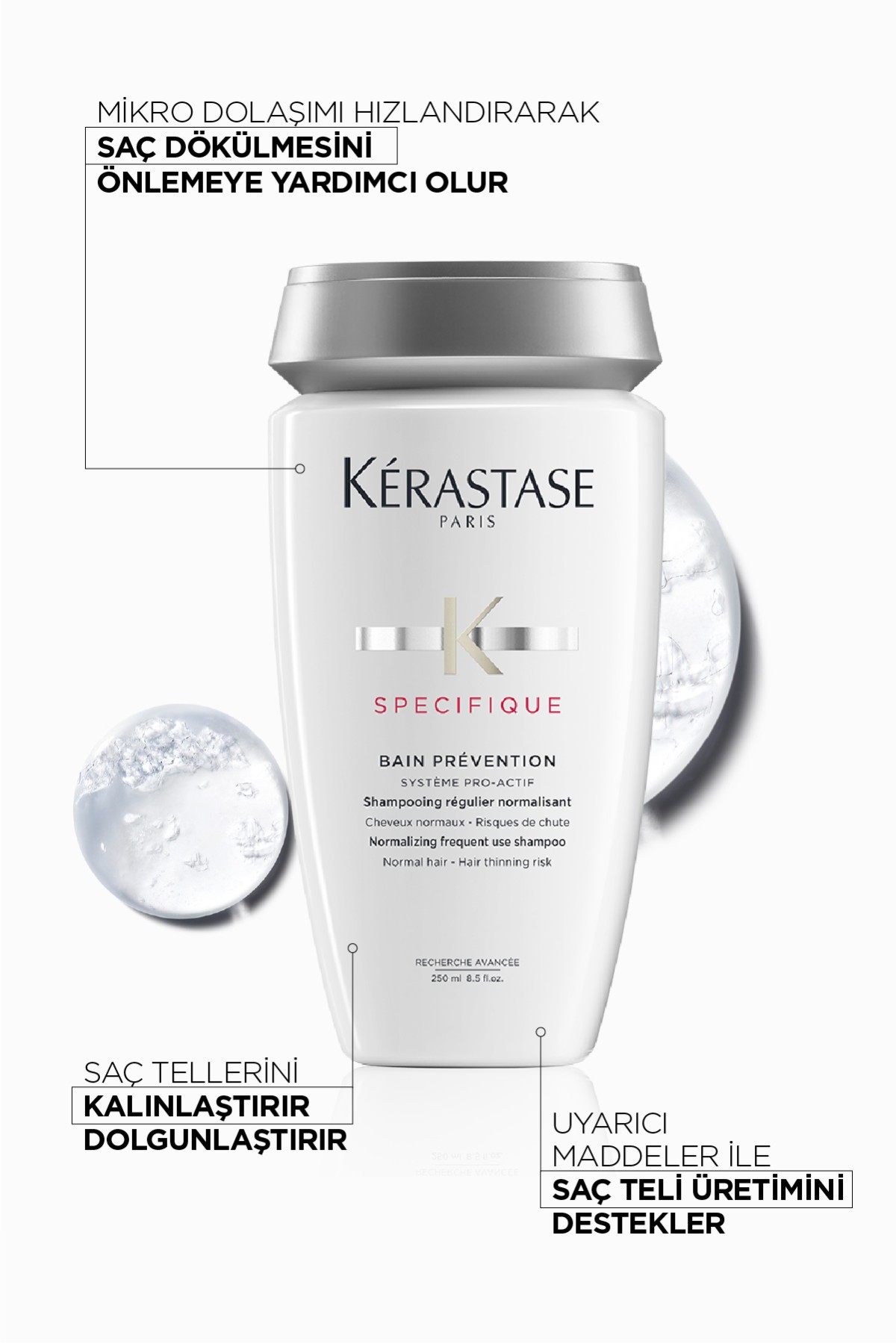 Kerastase Dökülme Karşıtı Güçlendirici 3'lü Bakım Seti