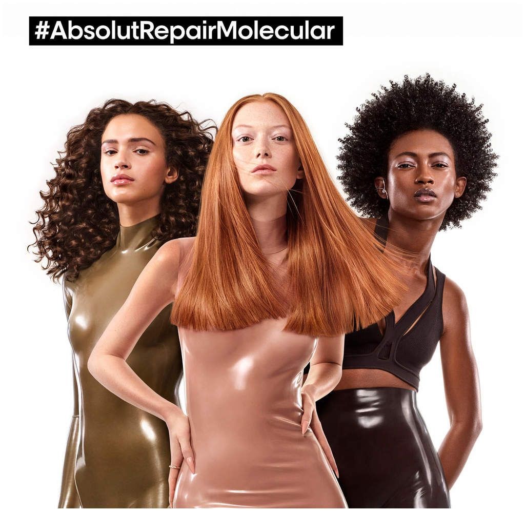 Loreal Professionnel Paris Serie Expert Absolut Repair Molecular Yıpranmış Saçlar İçin Konsantre Salon Ön Bakım 190 ml