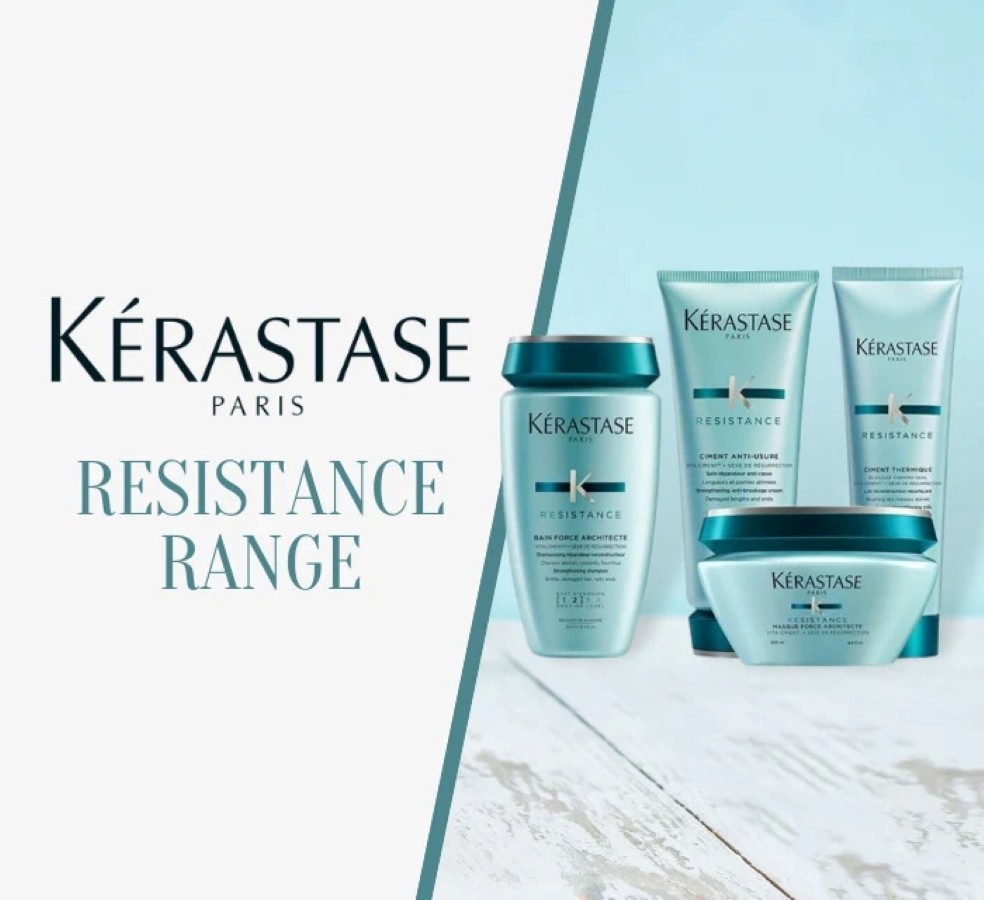 Kerastase Resistance Bain Force Architecte [1-2]Kimyasal İşlem Görmüş Saçlar İçin Saç Kurtarıcı 4'lü