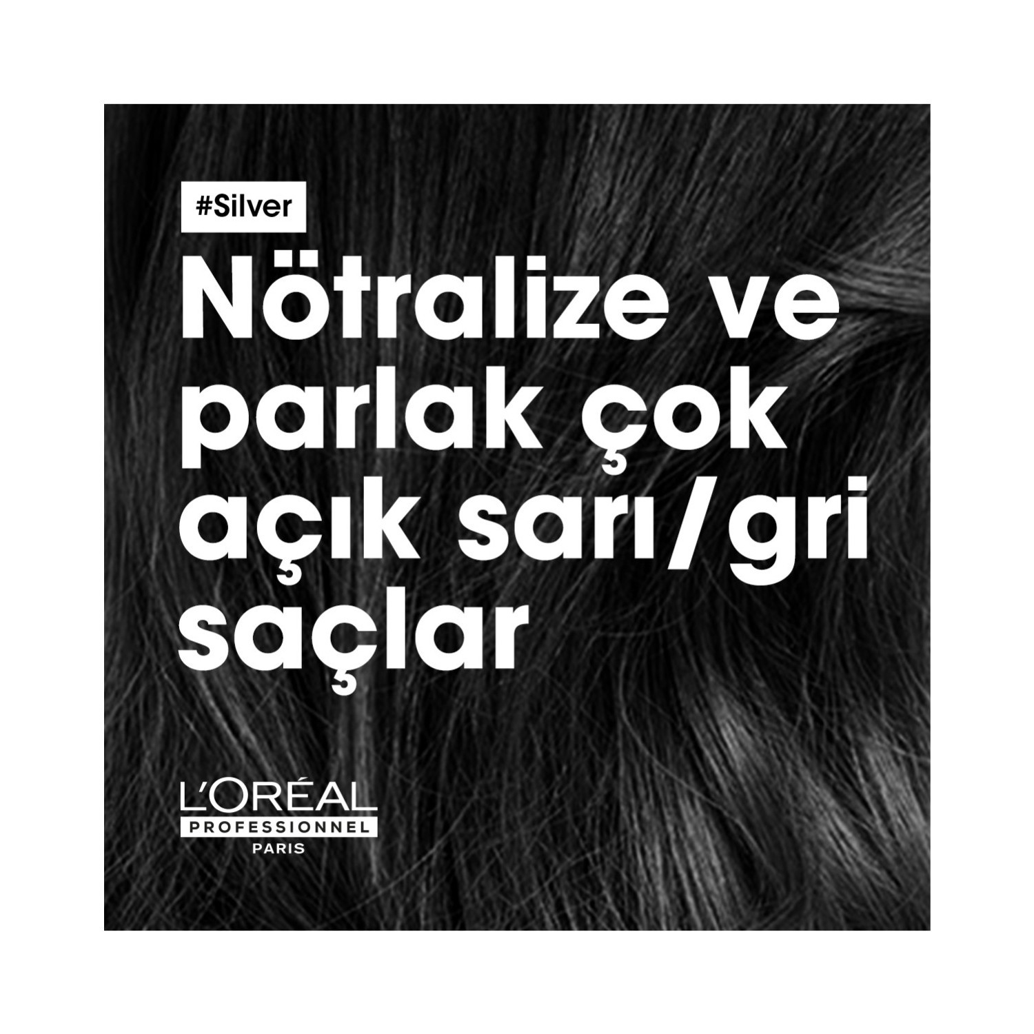 L'oreal Professionnel Serie Expert Silver Çok Açık Sarı, Gri Ve Beyaz Saçlar Için Renk Dengeleyici Mor Şampuan 500 ml