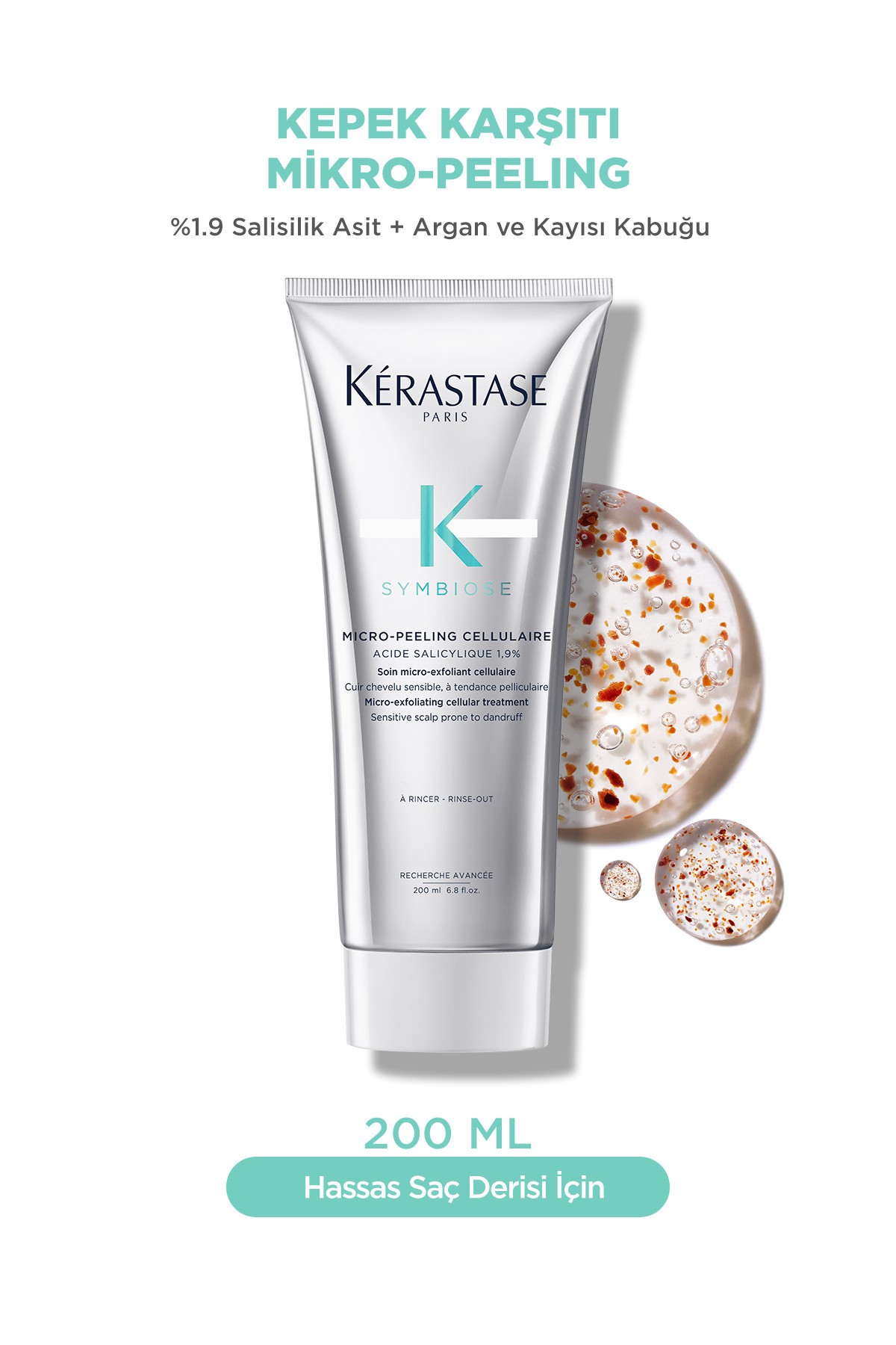 Kerastase Symbiose Kepek Karşıtı Hücresel Mikro-peeling 200 ml