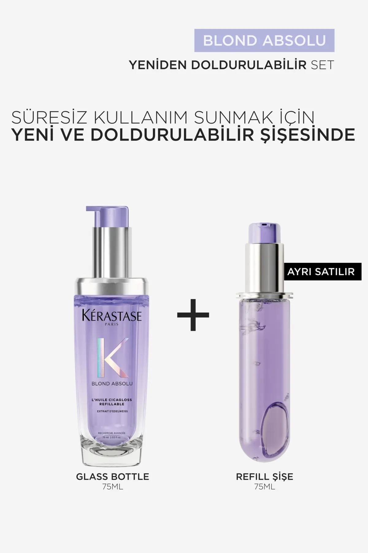 Kerastase Blond Absolu Huile Cicaextreme Parlaklık Veren Nemlendirici Saç Bakım Yağı 75 ml