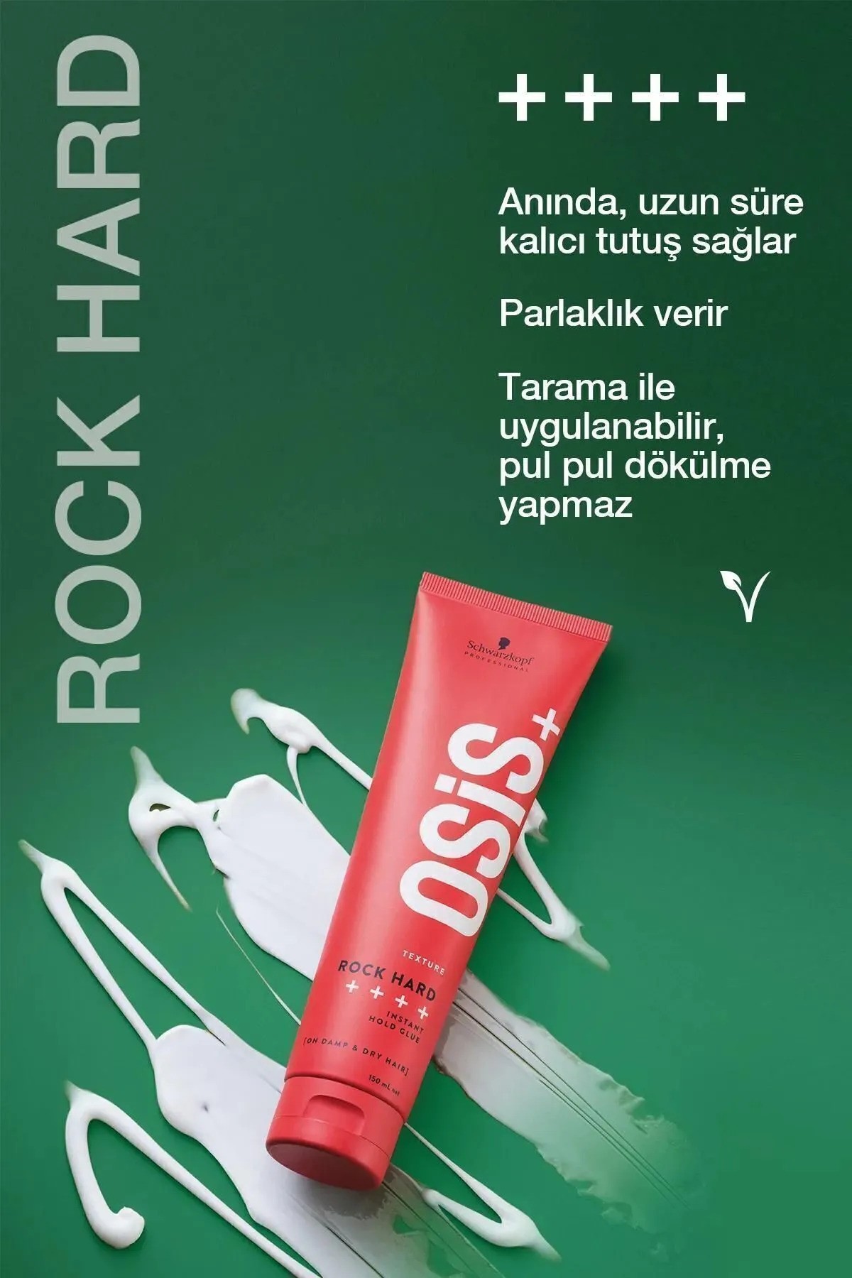 Osis Rock Hard Ultra Güçlü Şekillendirici Macun 150ml 