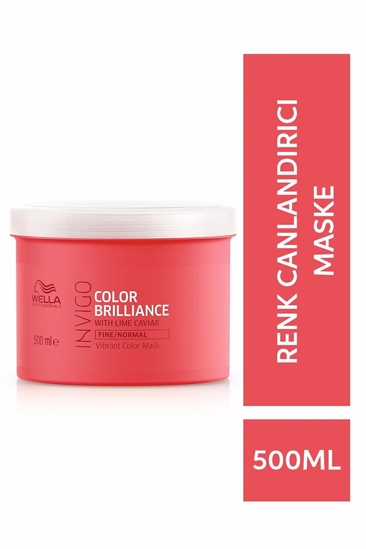 Wella Professionals Invigo Color Brilliance E Vitaminli Renk Koruyucu Canlandırıcı Saç Maskesi 500ml