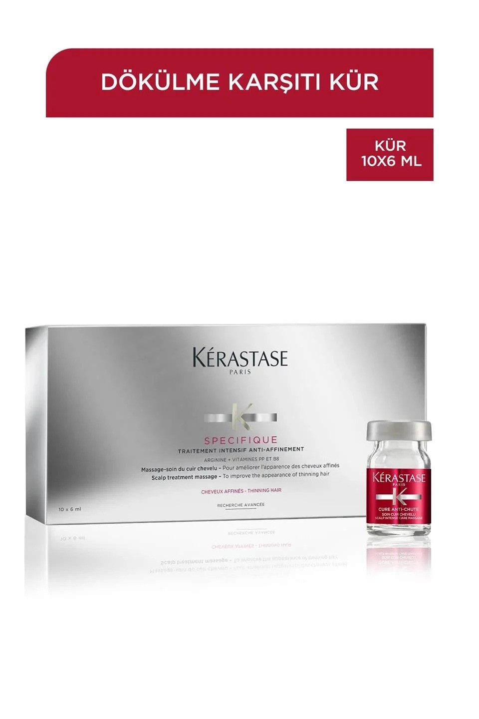 Kerastase Kerastase Specifique Cure Anti-Chute Dökülme Karşıtı Saç Bakım Kürü 10x6 ml