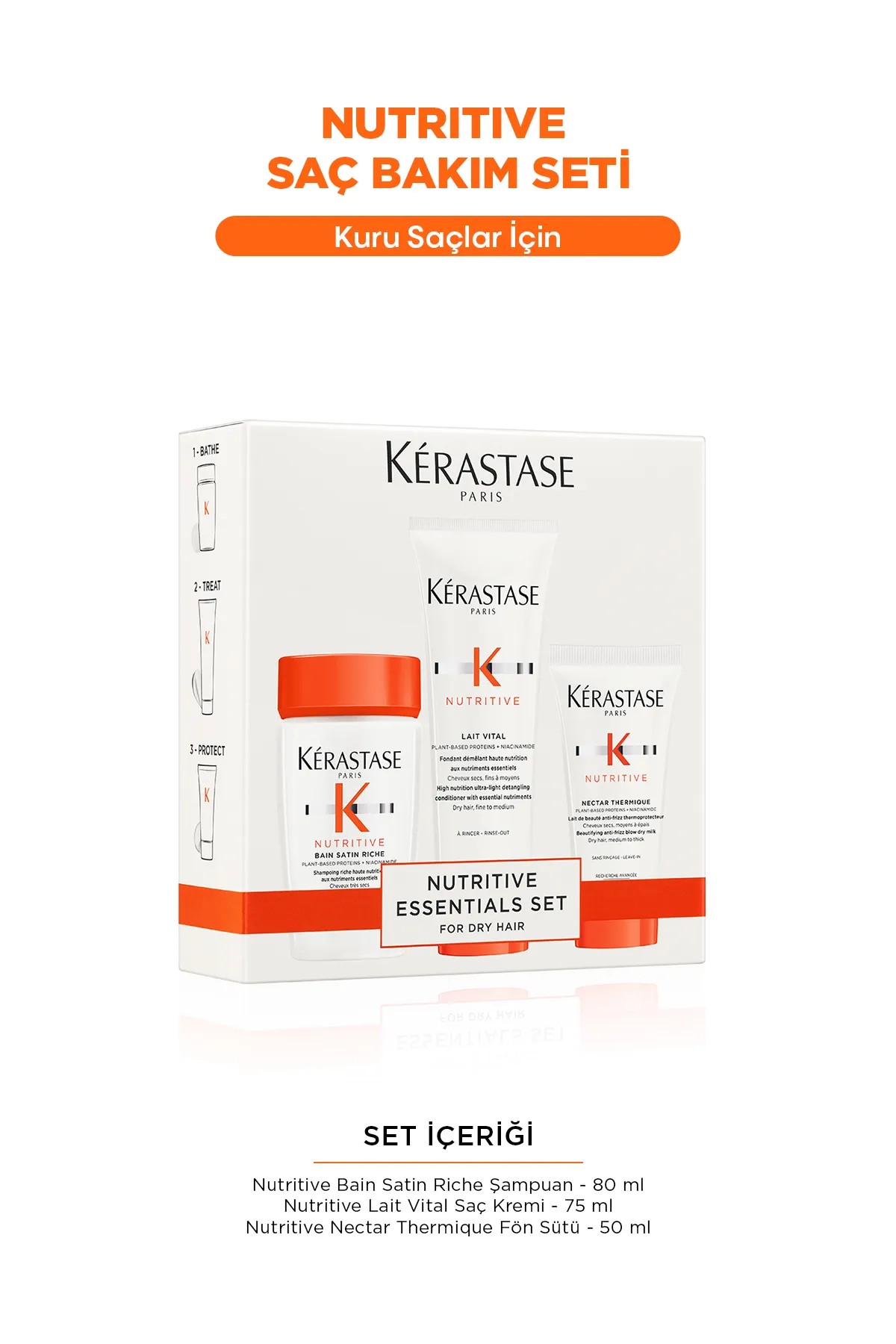 Kerastase Nutritive Essentials Set Kuru Saçlar İçin Mini Boy Tanışma Paketi