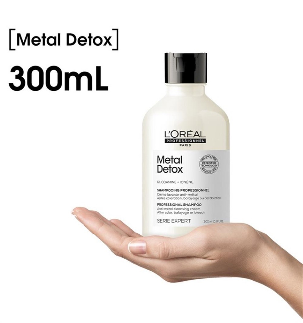 L'oreal Professionnel Serie Expert Metal Detox Renkli Ve Açıcı Ile Işlem Görmüş Saçlar Için Metal Karşıtı Şampuan 300 ml