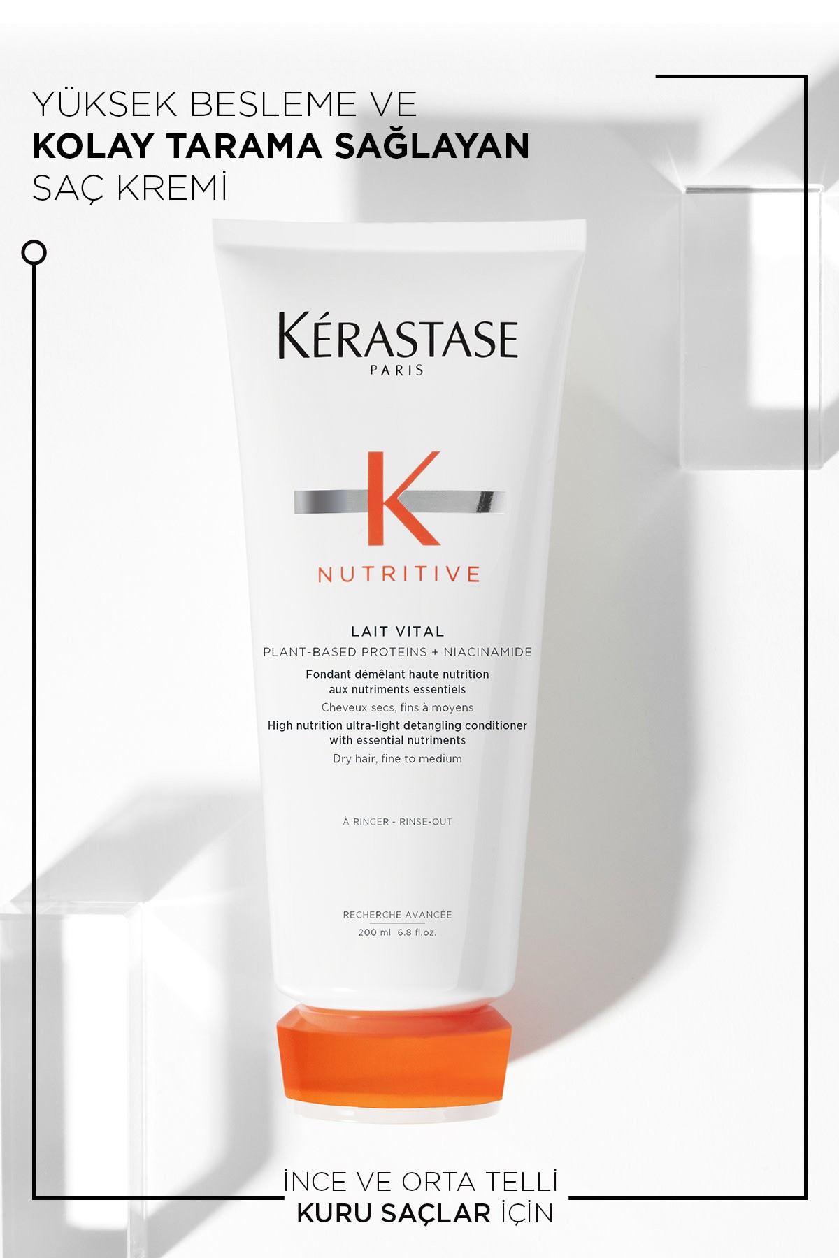 Kerastase Nutritive Lait Vital Kuru Saçlar Için Saç Kremi 200 ml