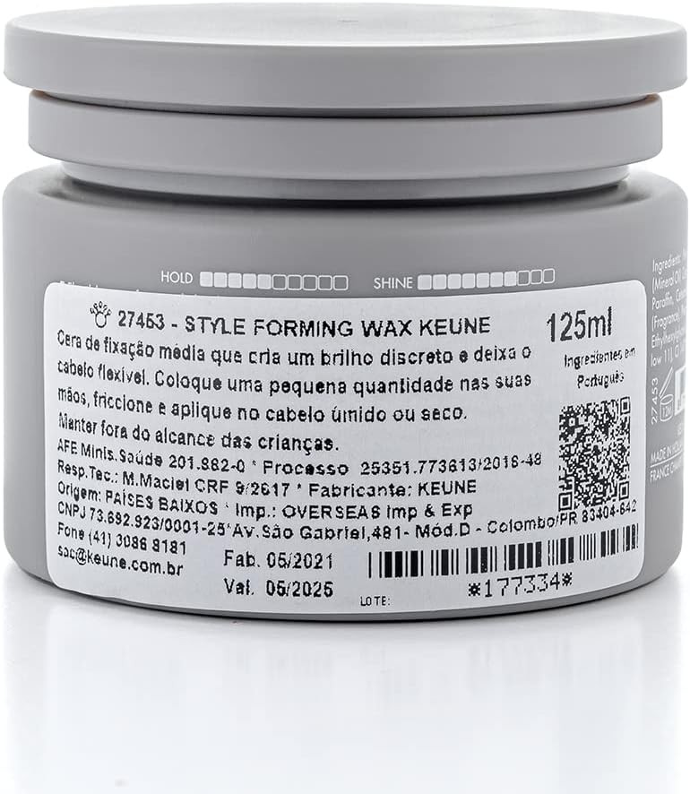 Keune Style Forming Wax N°57 Hafif Parlak Orta Tutuşlu Krem Wax 125ml 