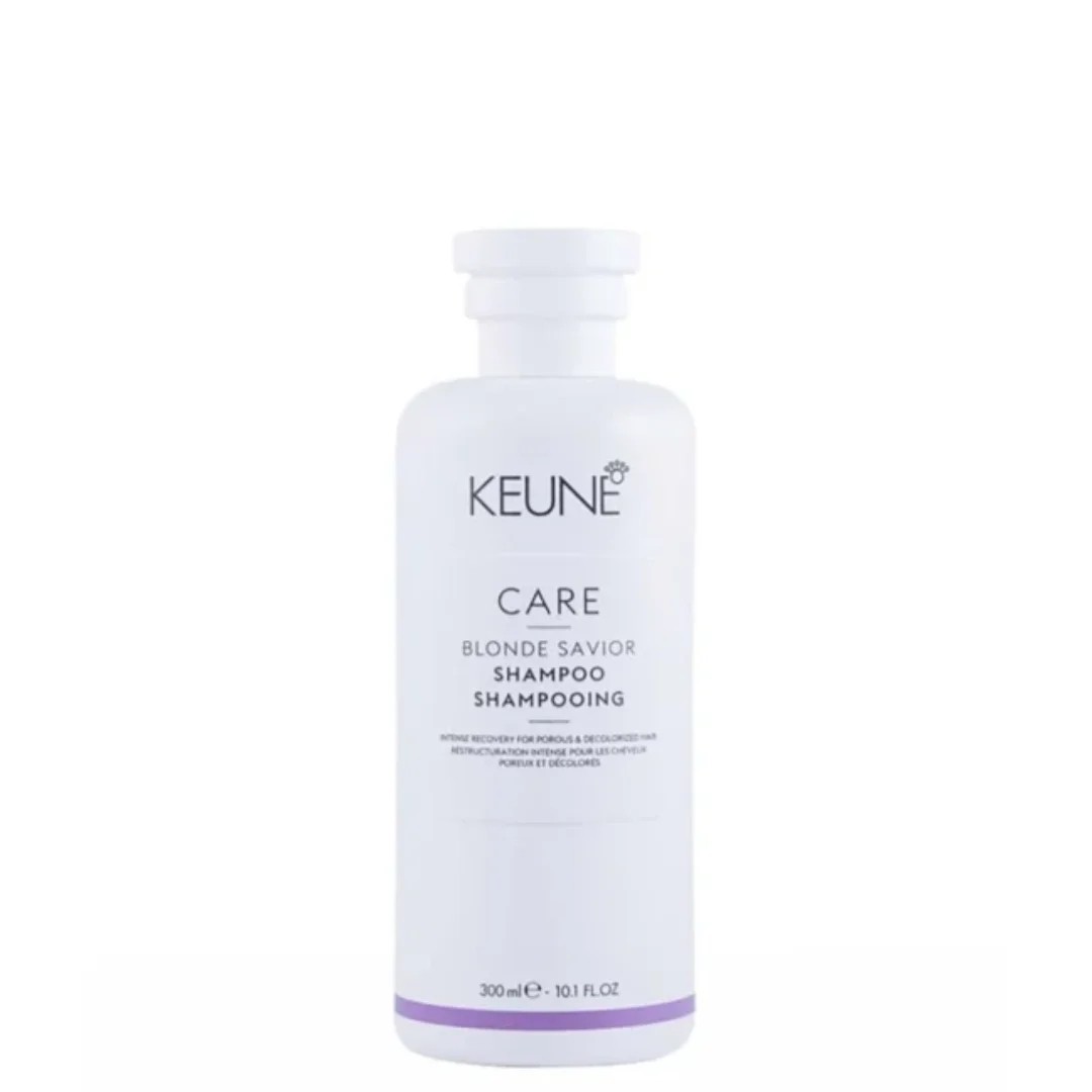 Keune Vegan Care Blonde Savior Işlem Görmüş Yıpranmış Saçlar Için Onarıcı Şampuan 300ml 