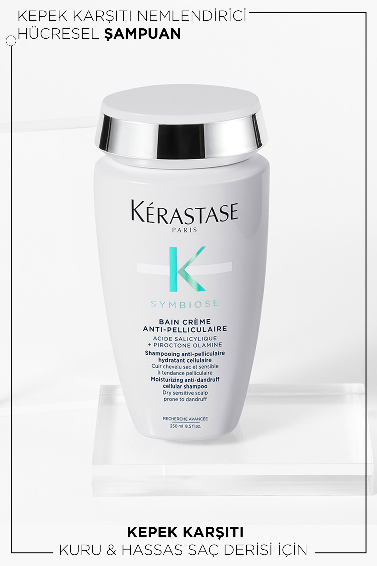 Kerastase Symbiose  Bain Creme Kepek Karşıtı Arındırıcı Hücresel Şampuan 250 ml