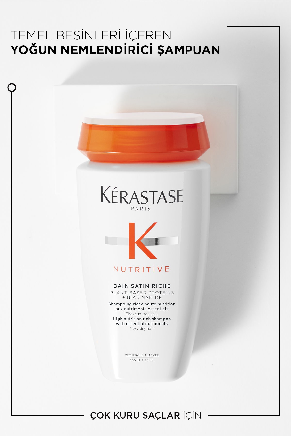 Kerastase Nutritive Bain Satin Riche Yoğun Nemlendirici Şampuan 250 ml