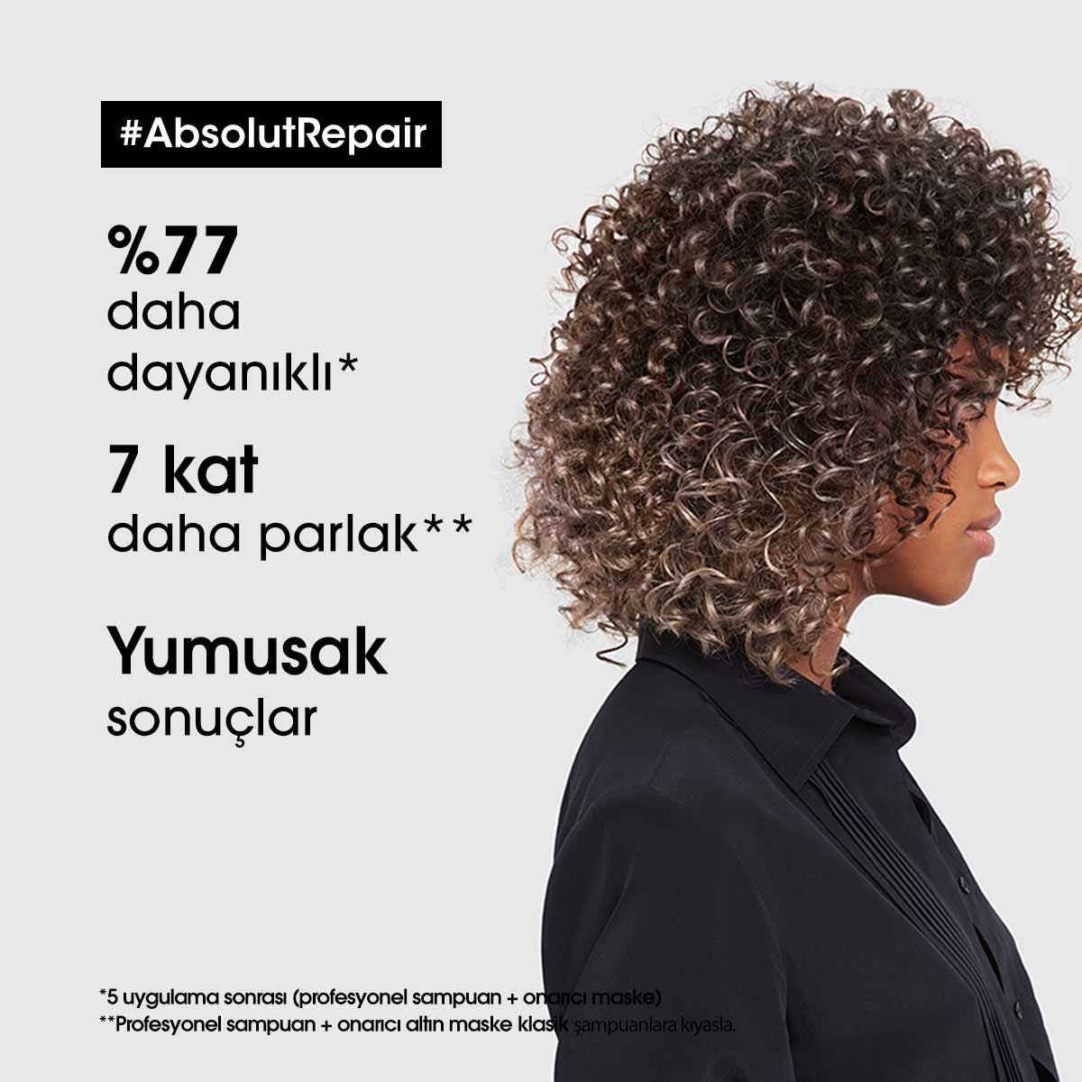 L'oreal Professionnel Serie Expert Absolut Repair Yıpranmış Saçlar Için Onarıcı Altın Maske 250ml