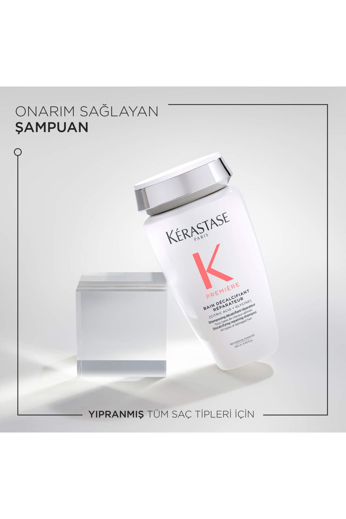 Kerastase Premiere Bain Decalcifiant Reparateur Yıpranmış Saçlar Için Onarım Sağlayan Şampuan 250 ml