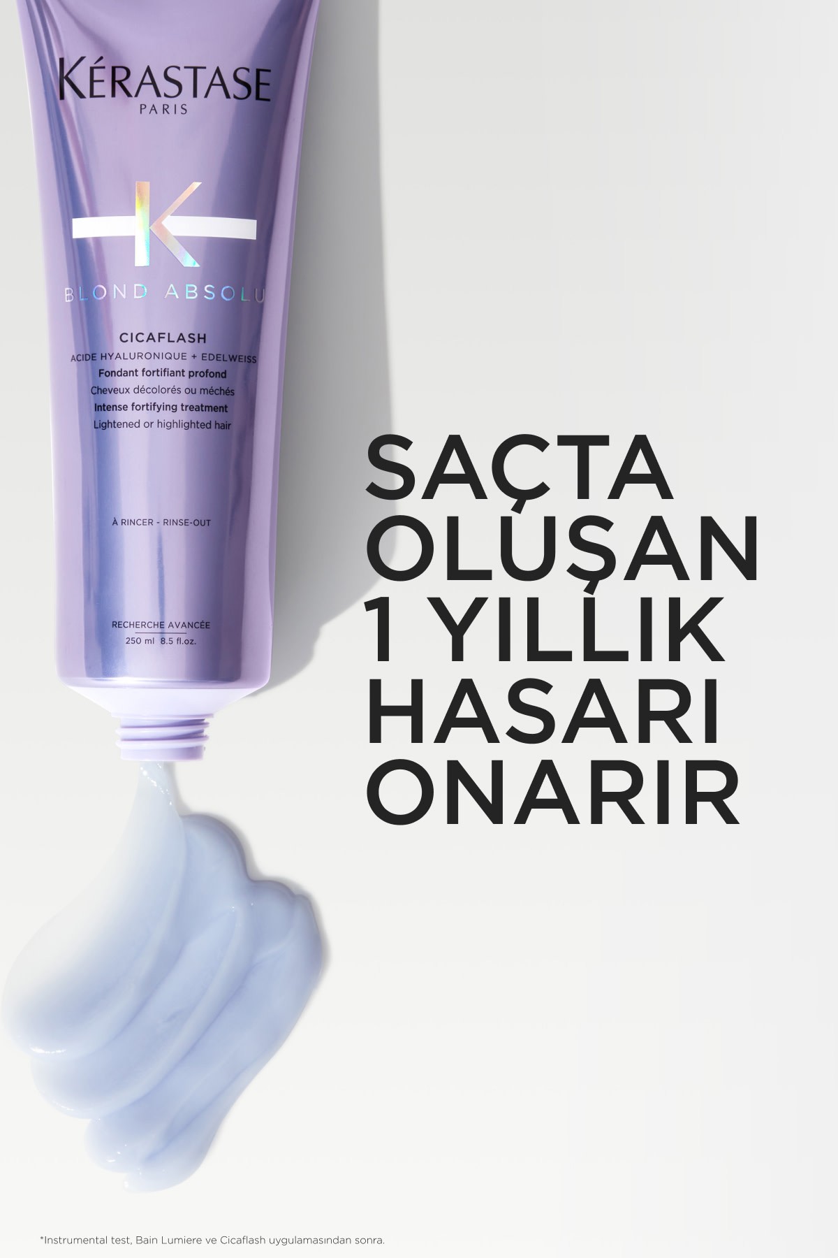 Kerastase Blond Absolu Cicaflash Sarı Saçlar Için Parlaklık Veren Durulanan Saç Bakım Kremi 250 ml