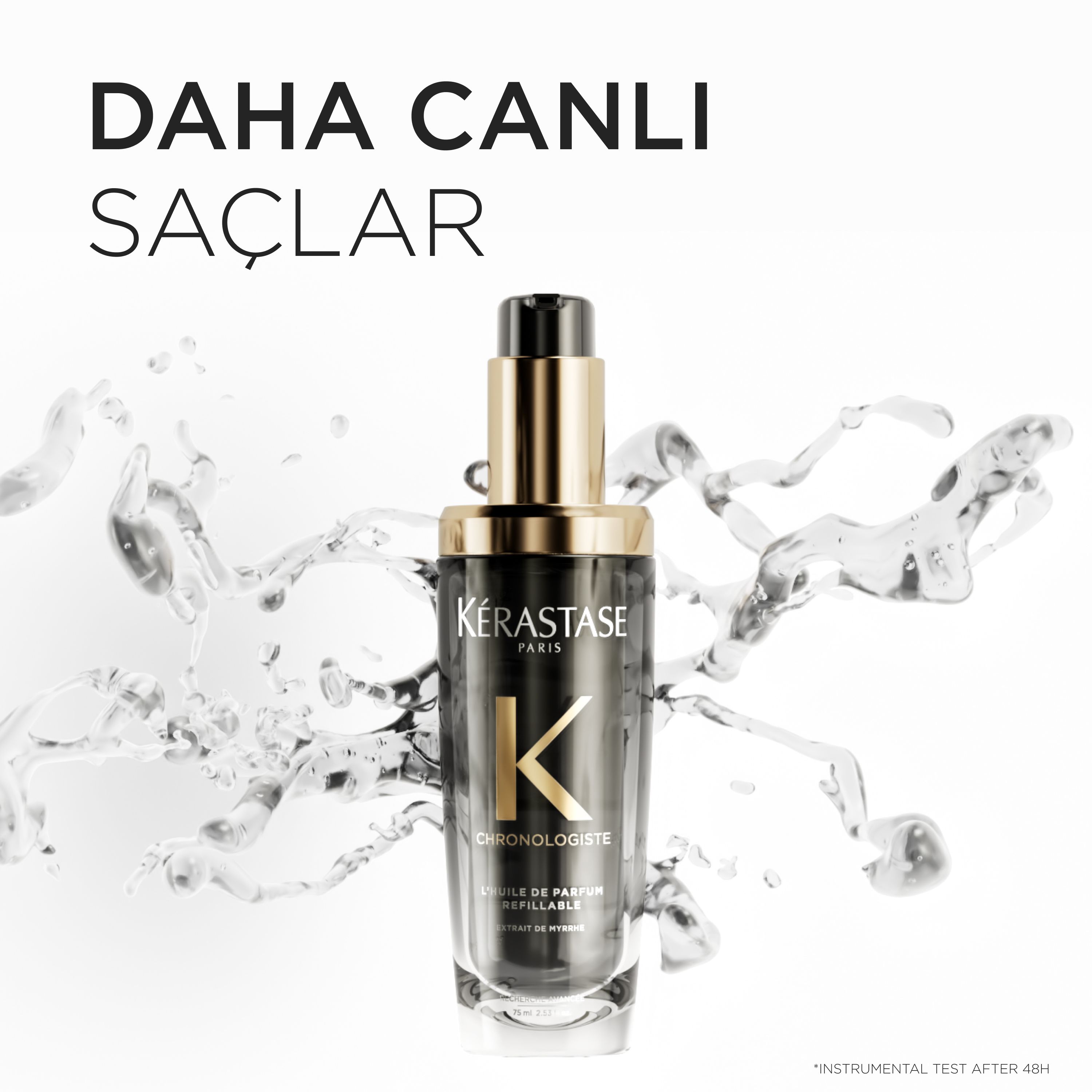 Kerastase Chronologiste Yeniden Doldurulabilir Parfümlü Besleyici Saç Bakım Yağı 75ml