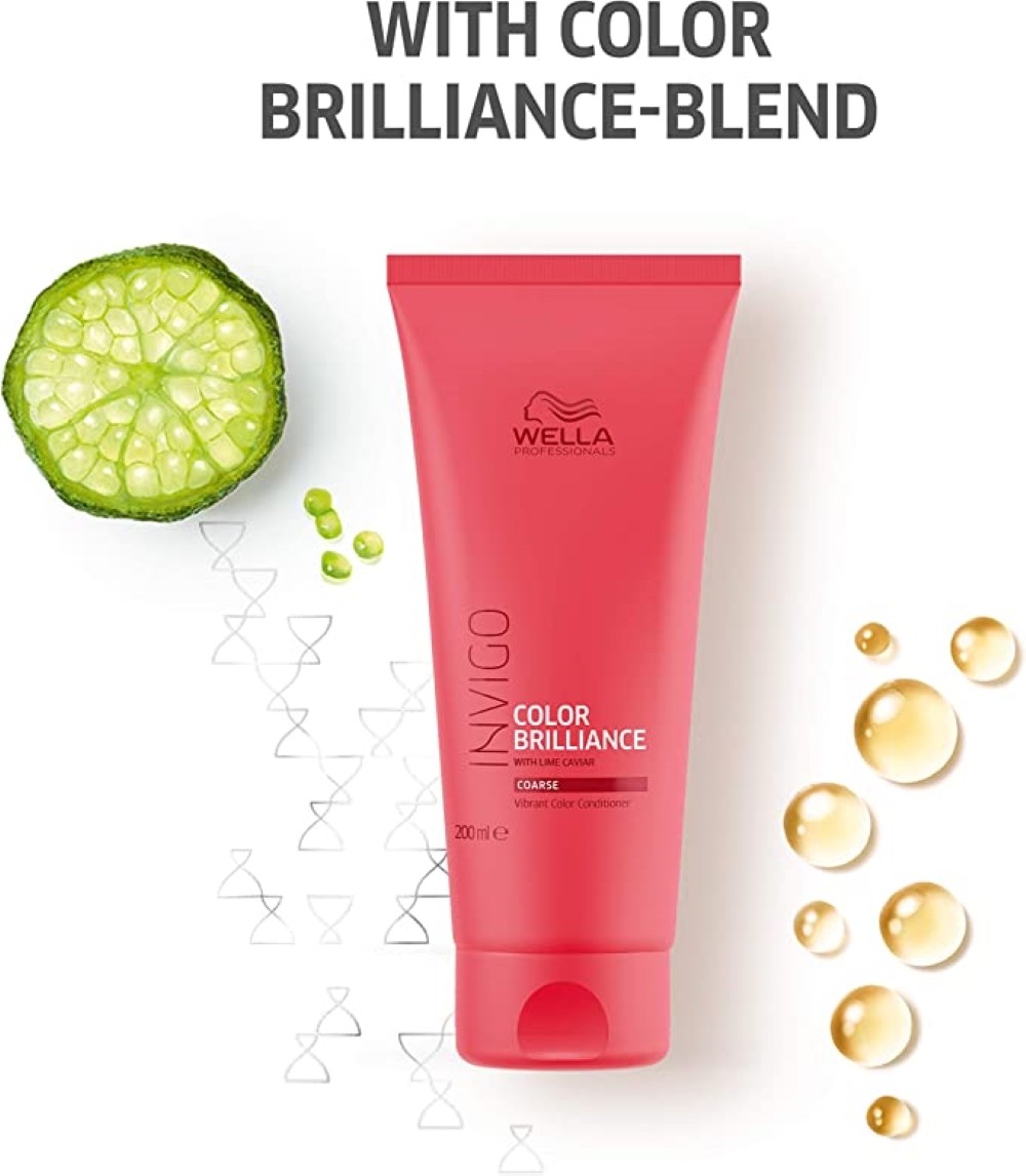 Wella Invigo Color Brilliance Coarse Boyalı Saçlar İçin Renk Canlandırıcı -Besleyici Saç Kremi 200Ml