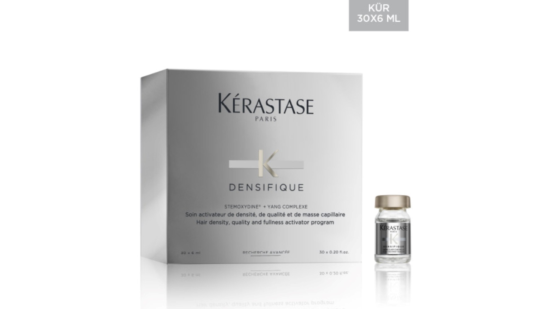 Kerastase Densifique Cure Yoğunluk ve Dolgunluk Veren Bakım Kürü 30 x 6 ml