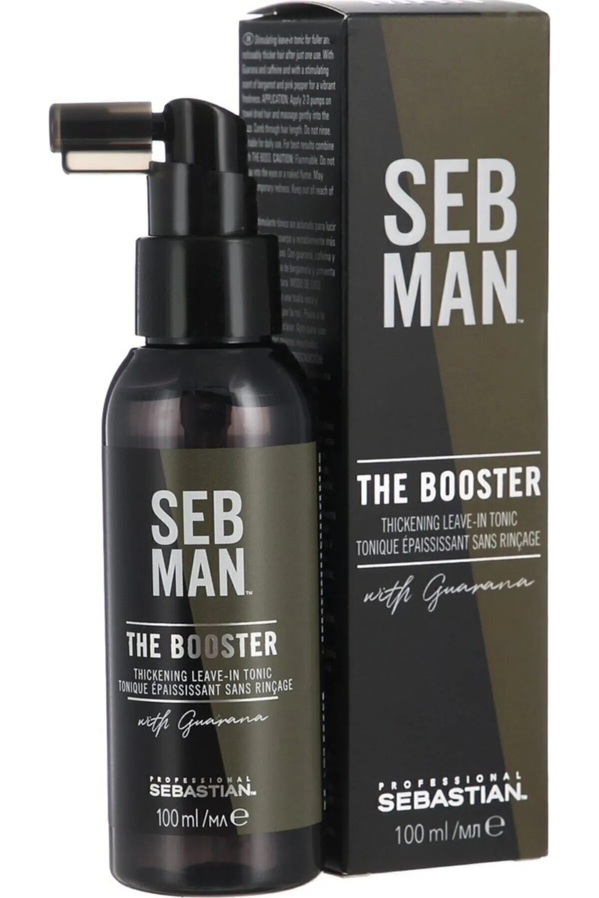 Sebastian Professional Seb Man The Booster Hair Thickening Leave-In -Saç Doldunlaştırıcı Tonic 100 ml/