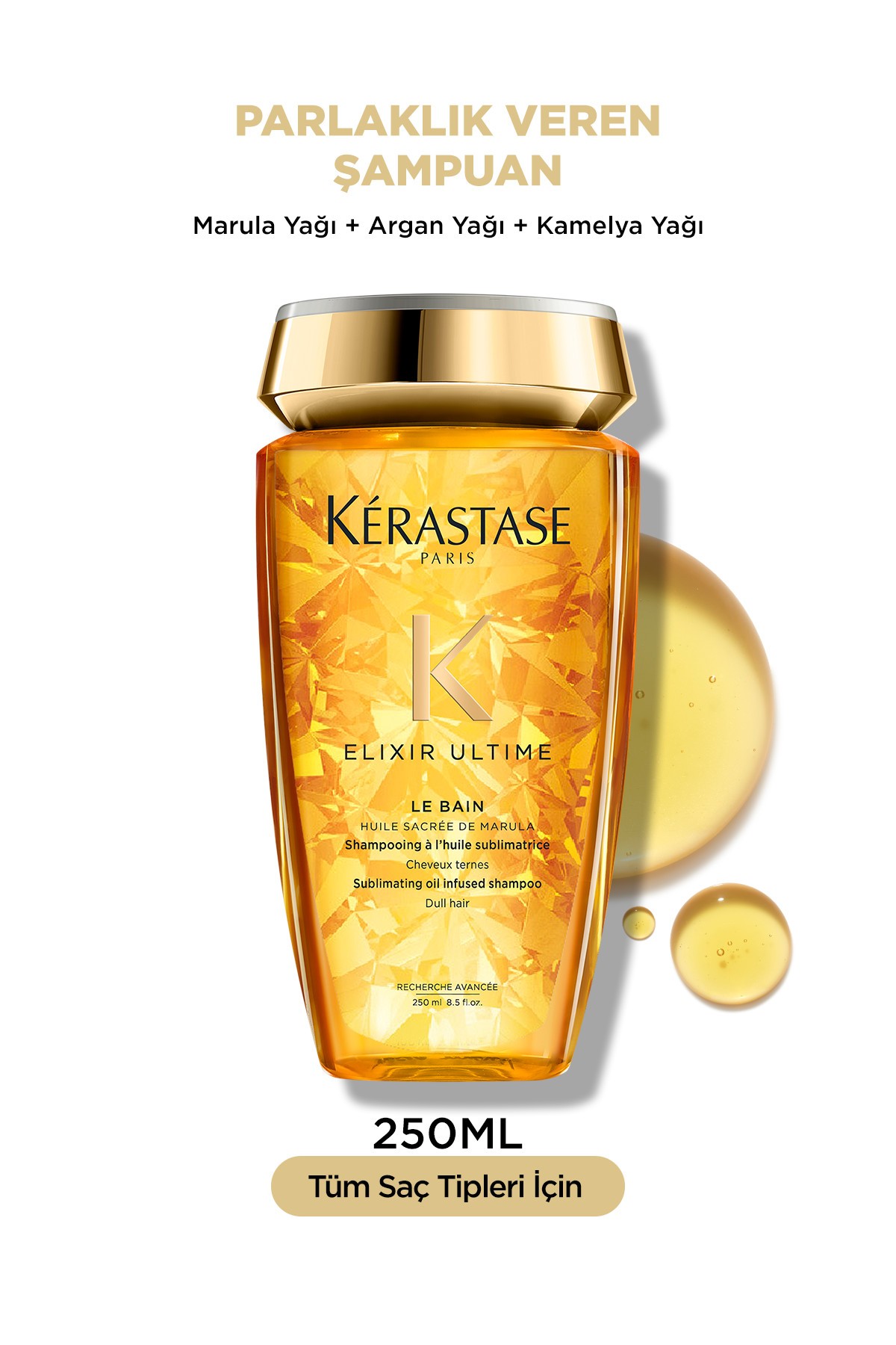 Kerastase Elixir Ultime Le Bain Parlaklık Veren Şampuan 250 ml