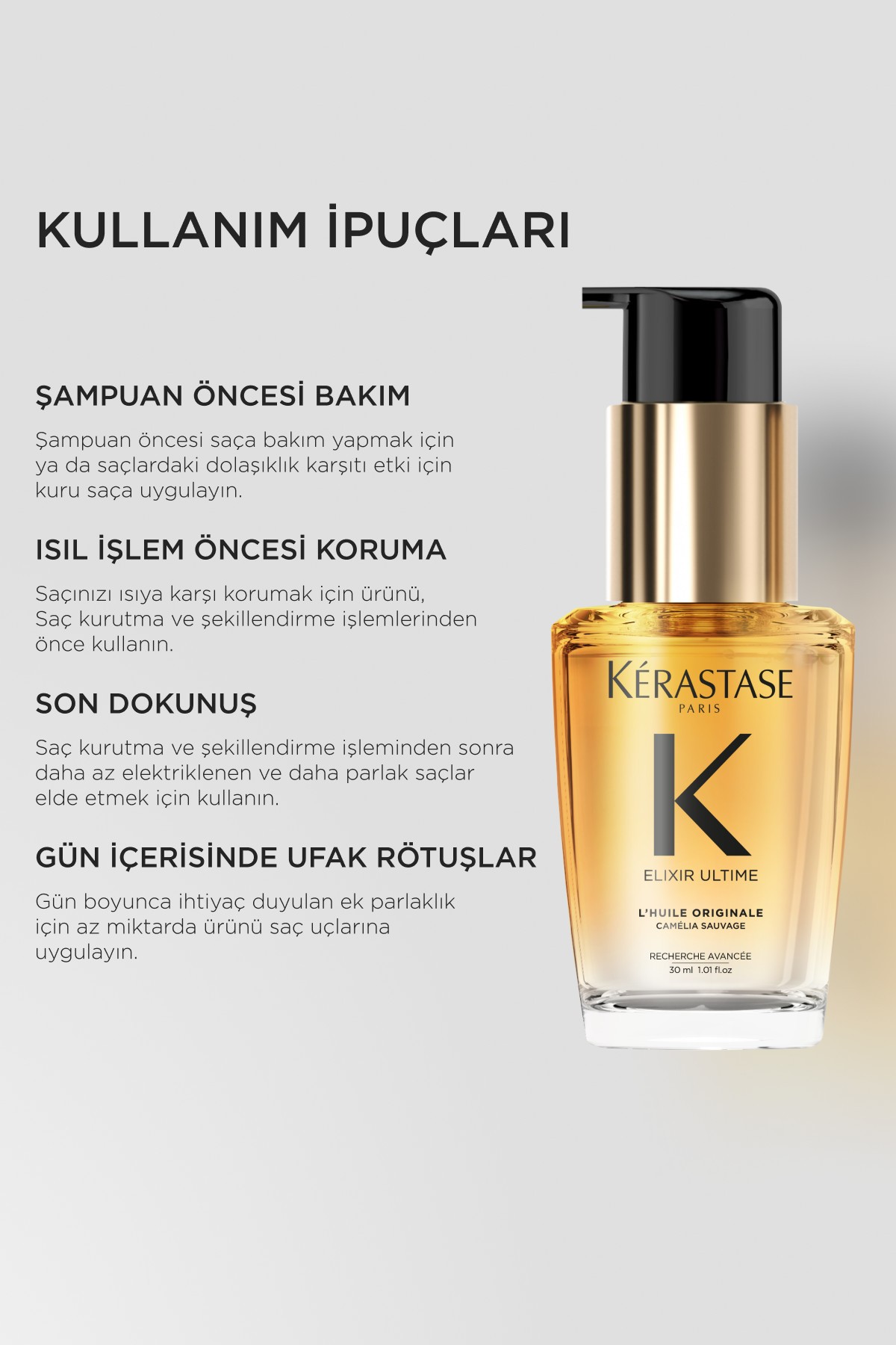 Kerastase Elixir Ultime Saç Bakım Yağı 30 ml