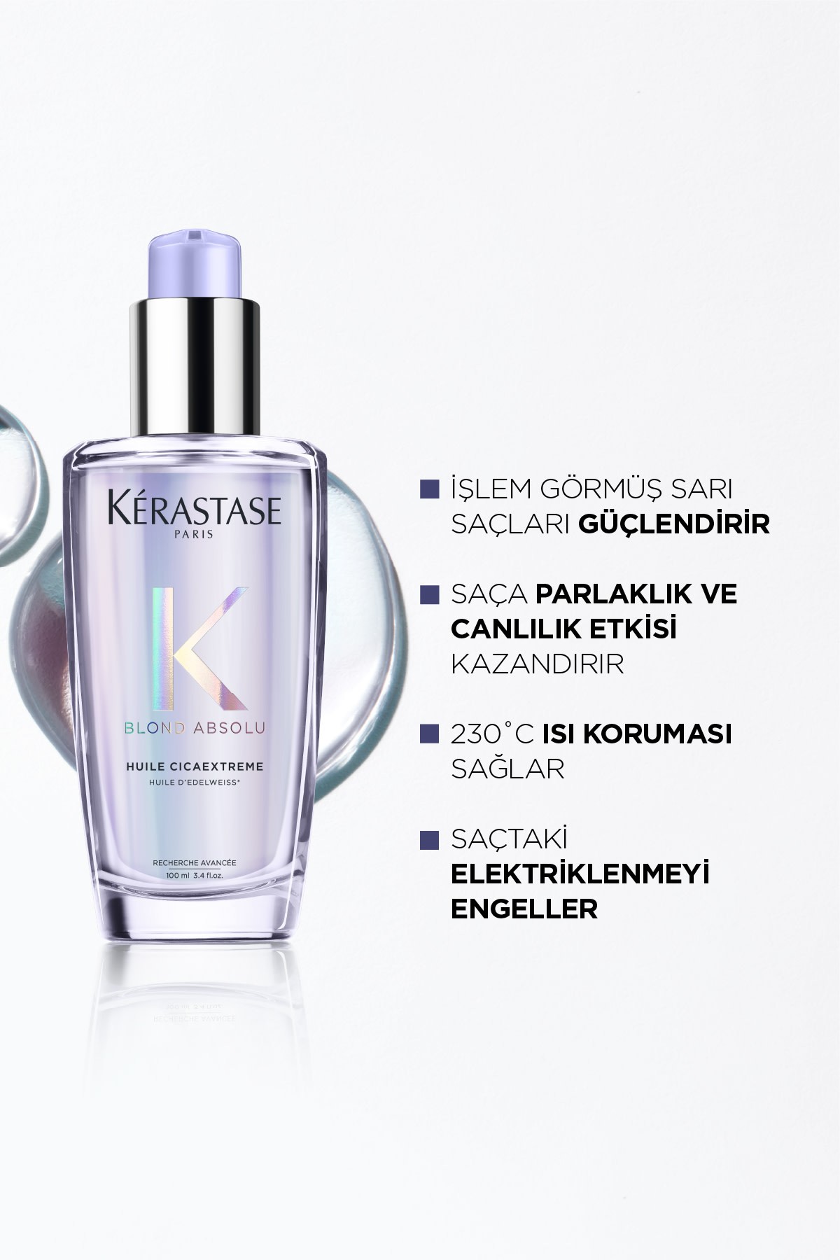 Kerastase Blond Absolu Huile Cicaextreme Bakım Yağı 100 ml