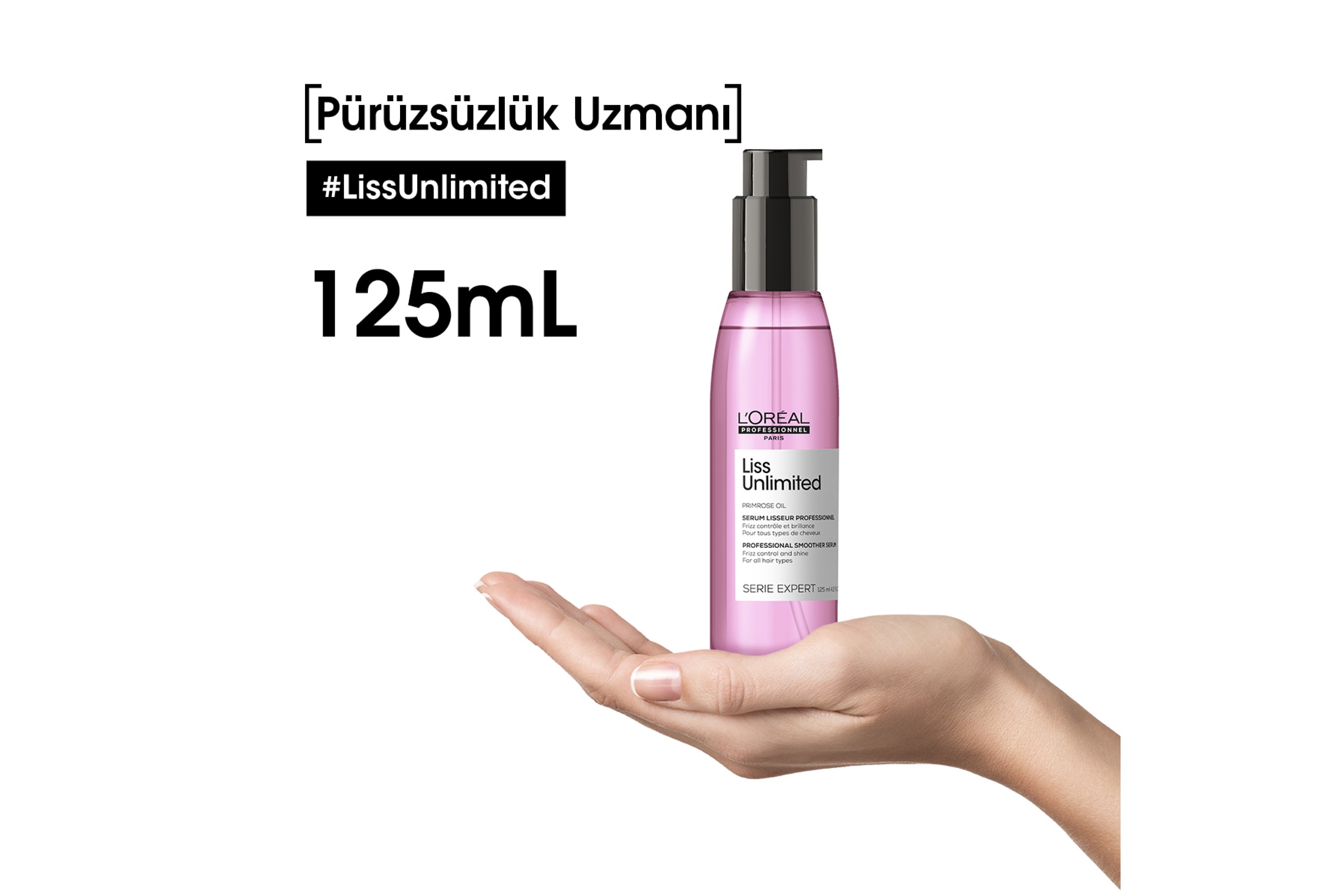 L'oreal Professionnel Serie Expert Liss Unlimited Elektriklenme Karşıtı Ve Yoğun Yumuşaklık Veren Bakım Yağı 125 ml