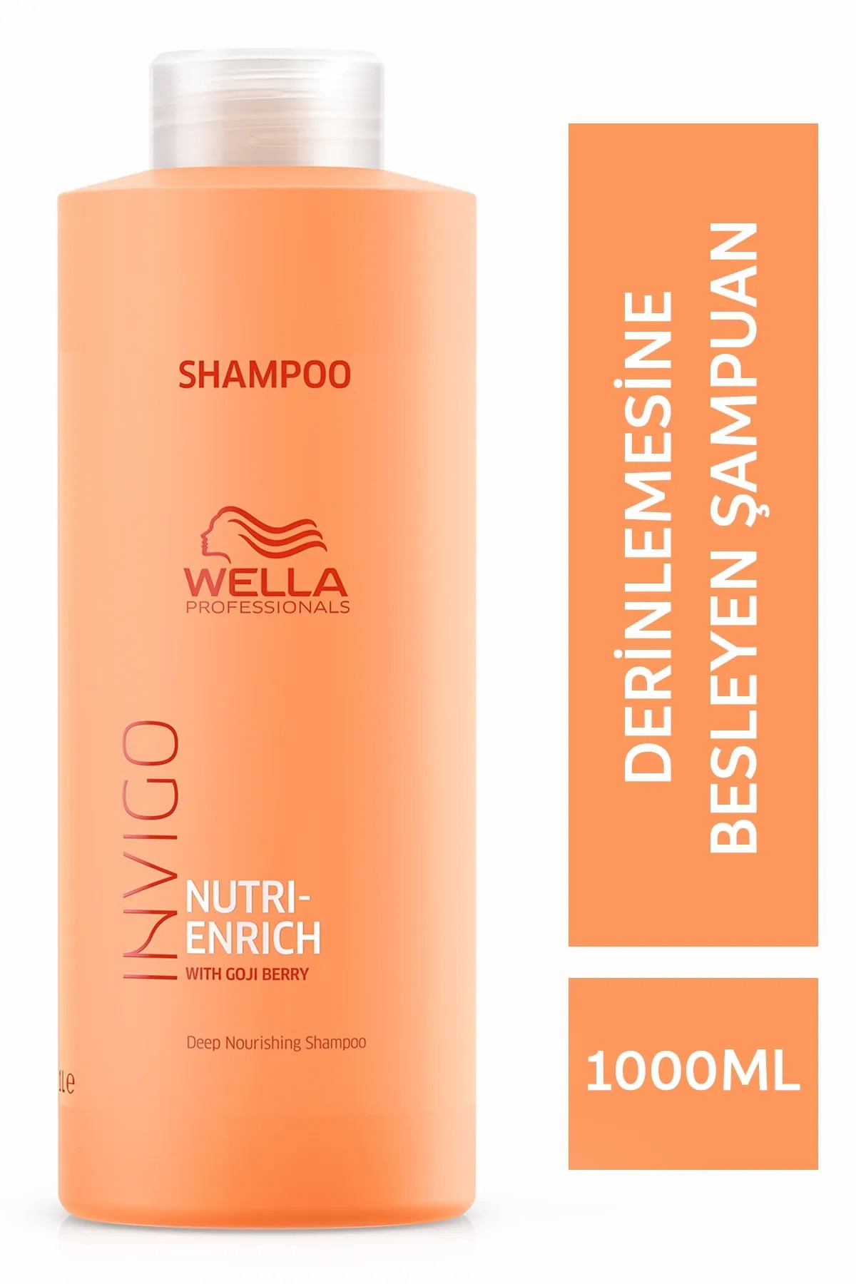 Wella Professionals Wella Invigo Nutri Enrich Yıpranmış Saçlar İçin Derin Besleyici Yoğun Bakım Şampuanı 1000 ml