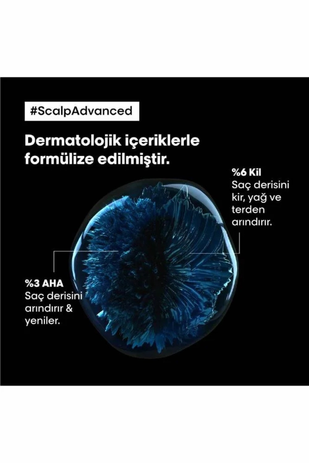 L'oreal Professionnel Serie Expert Scalp Advanced Yağlanma Karşıtı Profesyonel Şampuan 500ml