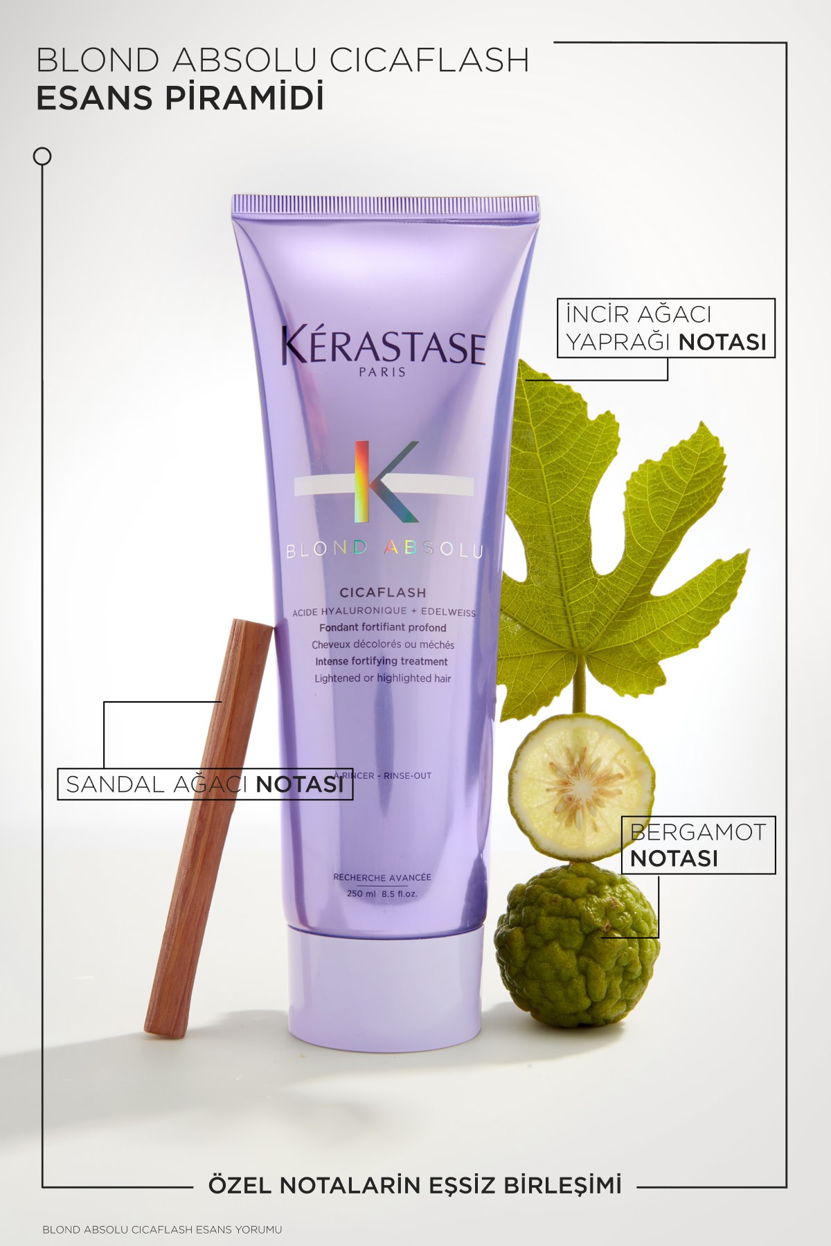 Kerastase Blond Absolu Cicaflash Sarı Saçlar Için Parlaklık Veren Durulanan Saç Bakım Kremi 250 ml