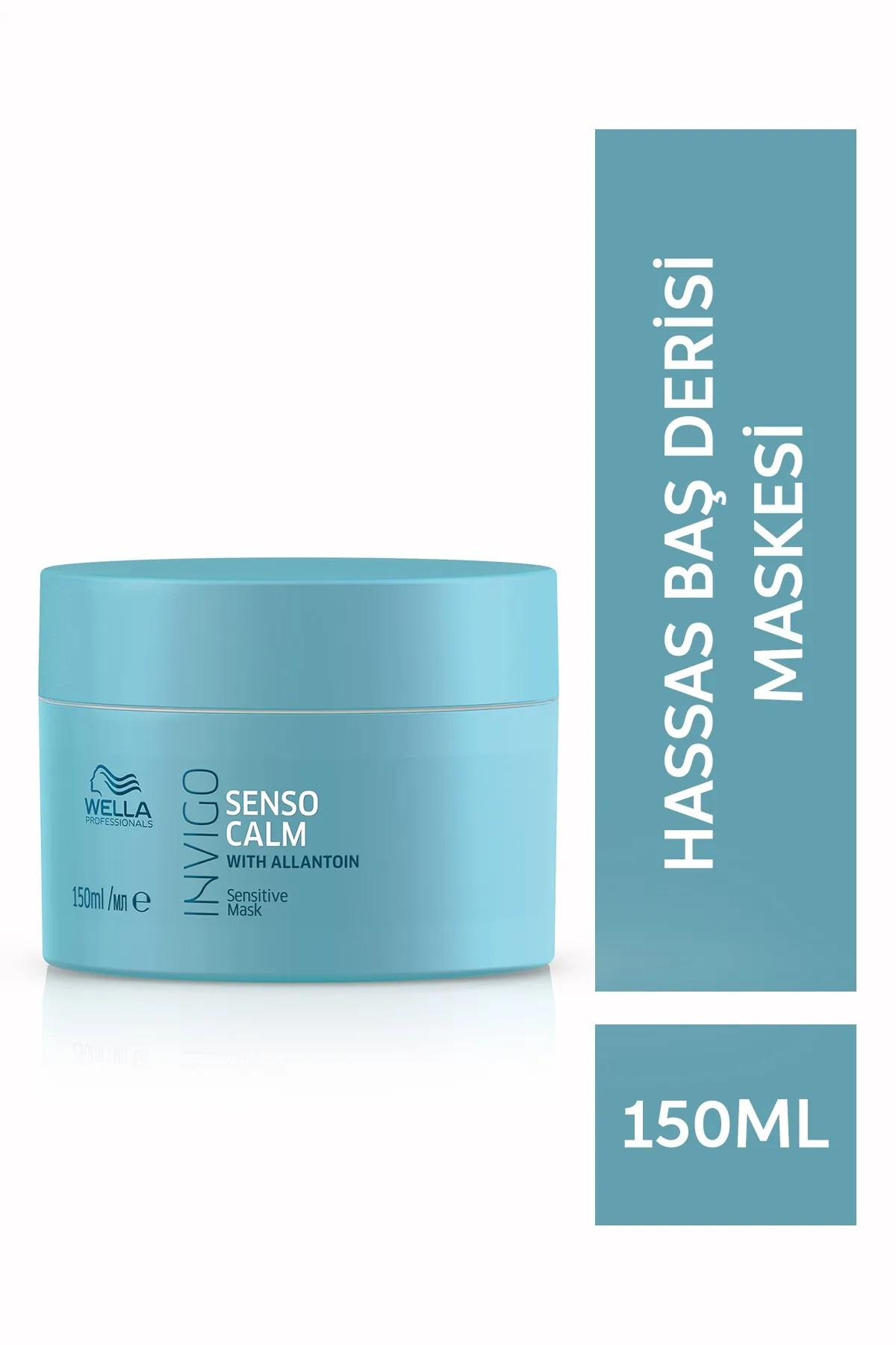 Wella - Invigo Senso Calm Sensitive Hassaslaşmış Saç Derisi İçin Ferahlatıcı Maske 150 Ml