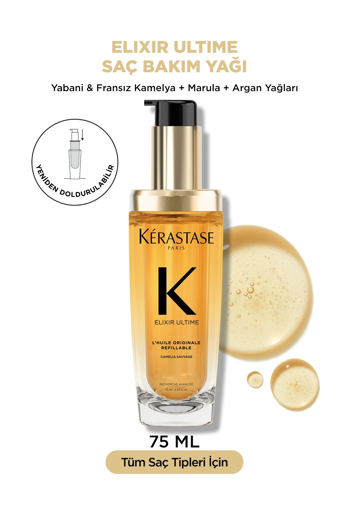 Kerastase Elixir Ultime Saç Bakım Yağı 75 ml