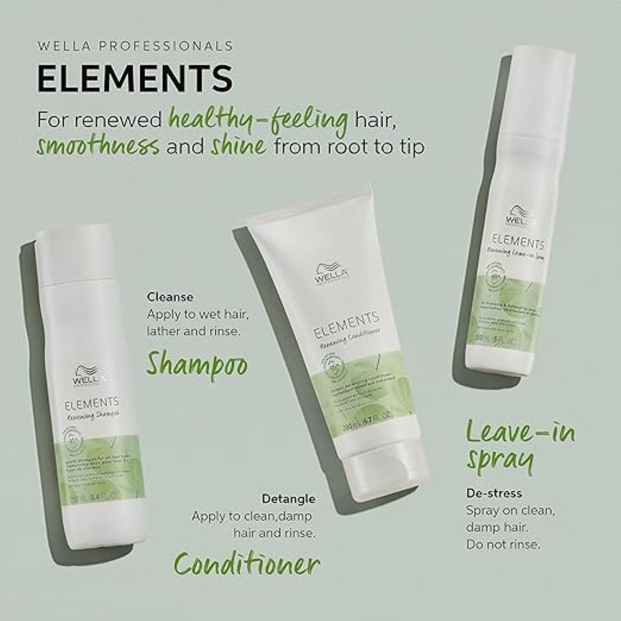 Wella - Elements Renewing Yenileyici ve Onarıcı  Saç Bakım Kremi 200ml