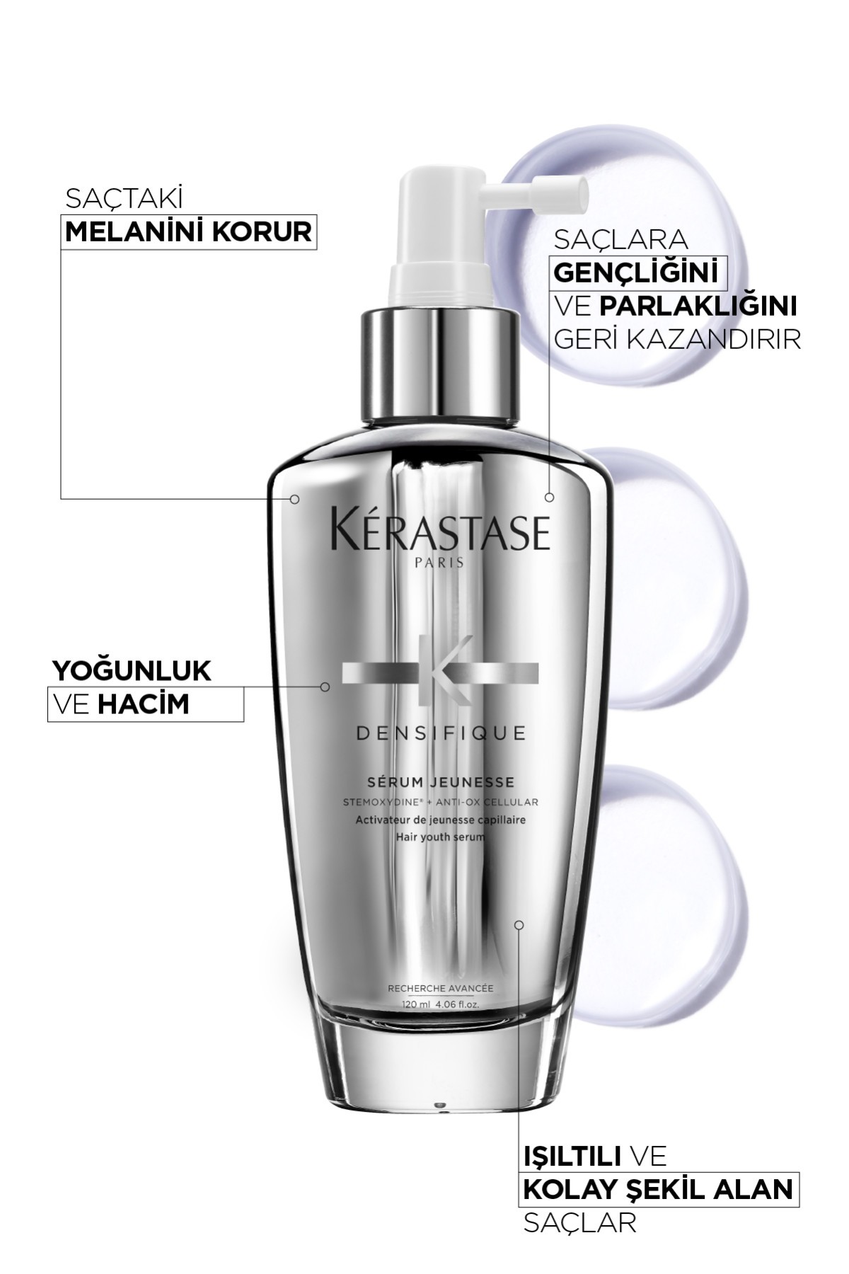 Kerastase Densifique Serum Jeunesse Saçlara Yoğunluk Veren Serum 100 ml