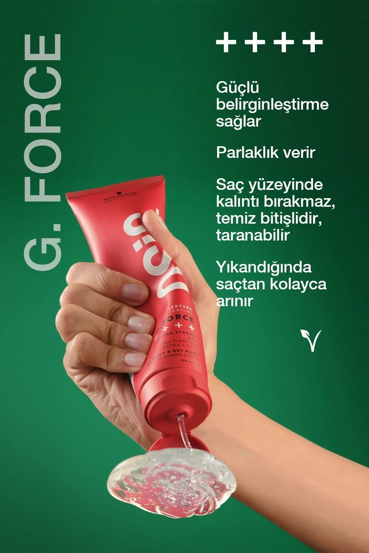 Osis Texture G. Force Extra Strong Ultra Güçlü Tutuş Seviyeli Tutucu Jöle 150 ml