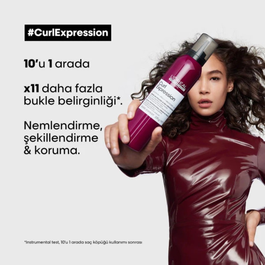 L'oreal Professionnel Serie Expert Curl Expression Şekillendirici Saç Bakım Köpüğü 250ml