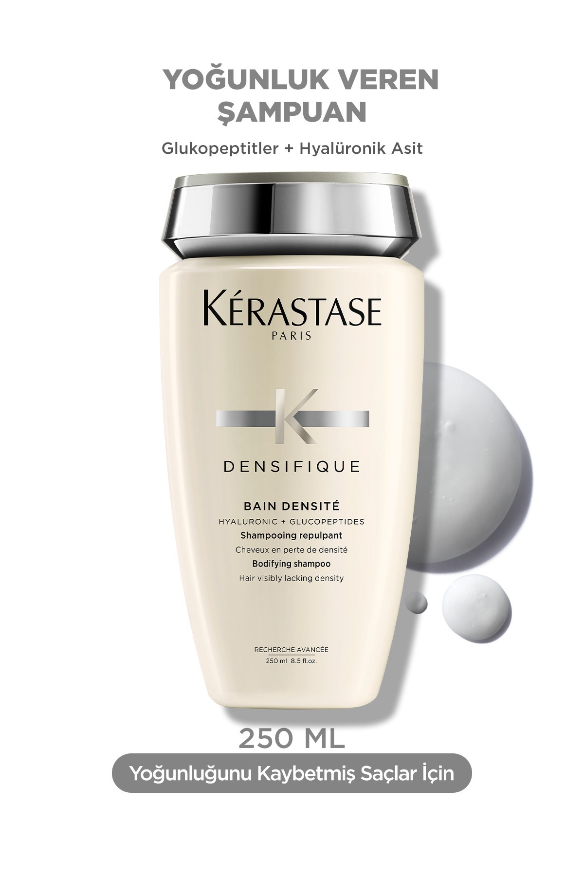 Kerastase Densifique Bain Densité Saça Yoğunluk Veren Şampuan 250 ml